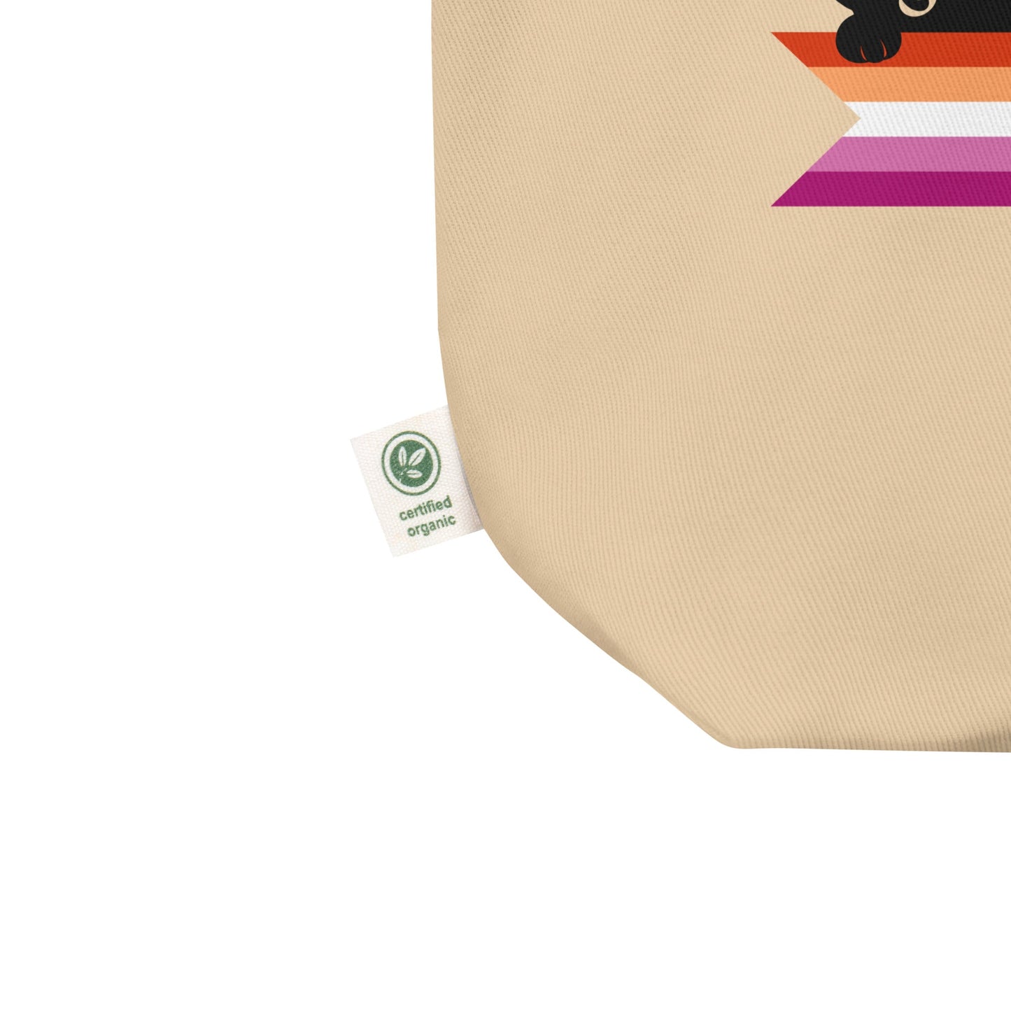 Cute Cats Holding Lesbian Flag | Eco Tote Bag - The Sapphic Company