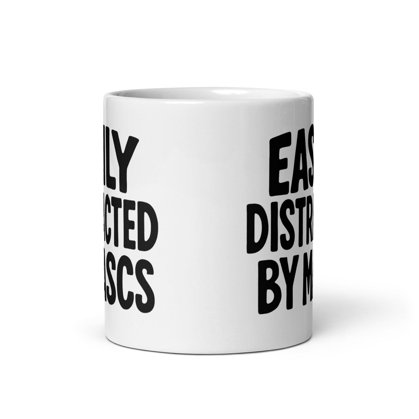 Easily Distracted By Mascs | Ceramic Mug - The Sapphic Company