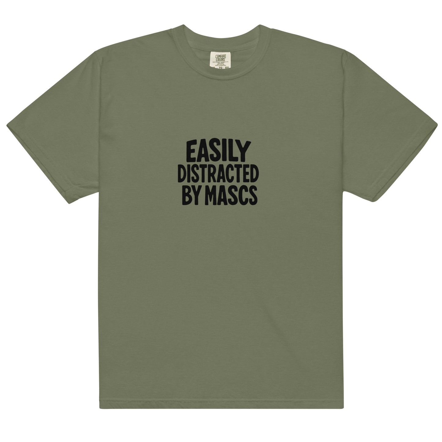 Easily Distracted By Mascs | T-shirt - The Sapphic Company