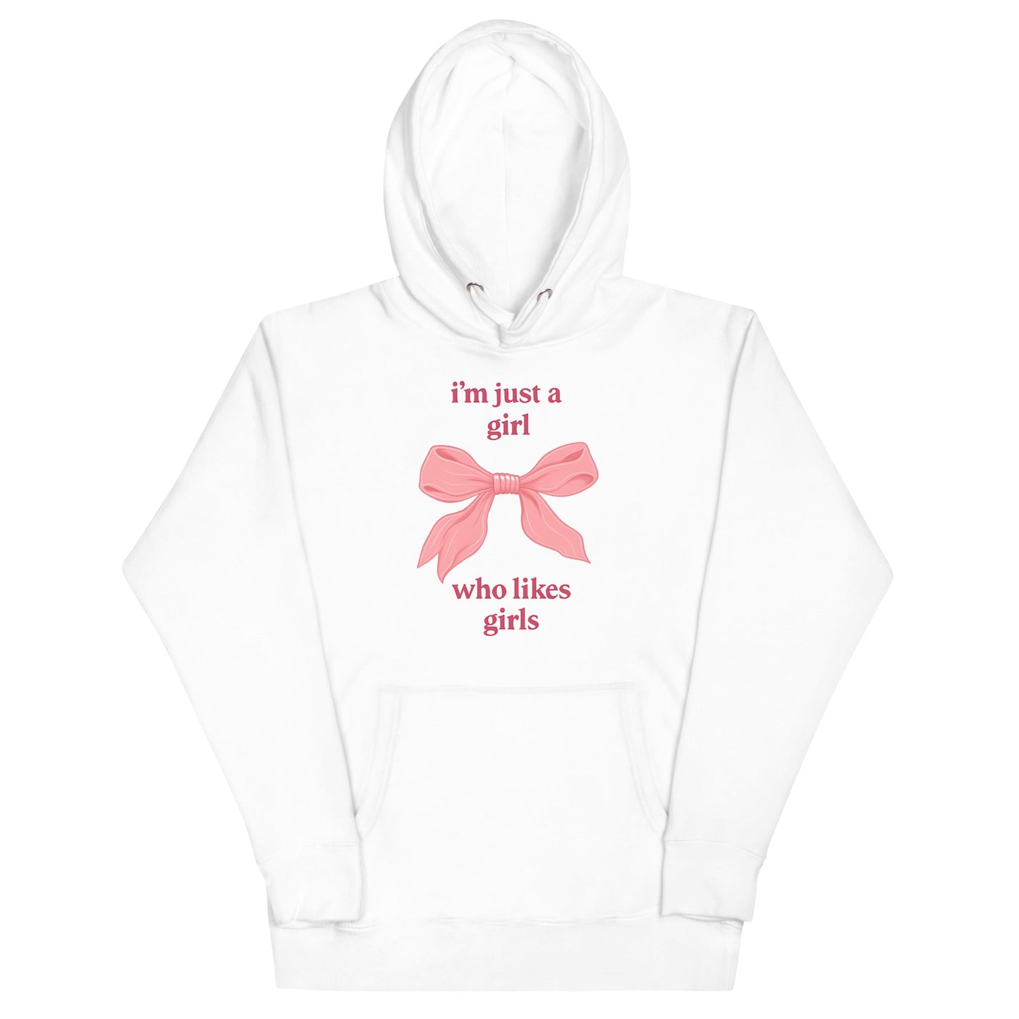 I’m Just A Girl Who Likes Girls | Premium Hoodie - The Sapphic Company