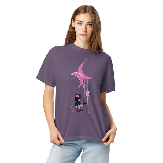 Lesbian Couple Under the Moon | T-shirt - The Sapphic Company