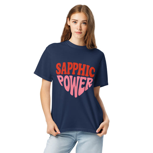 Sapphic Power | T-Shirt - The Sapphic Company
