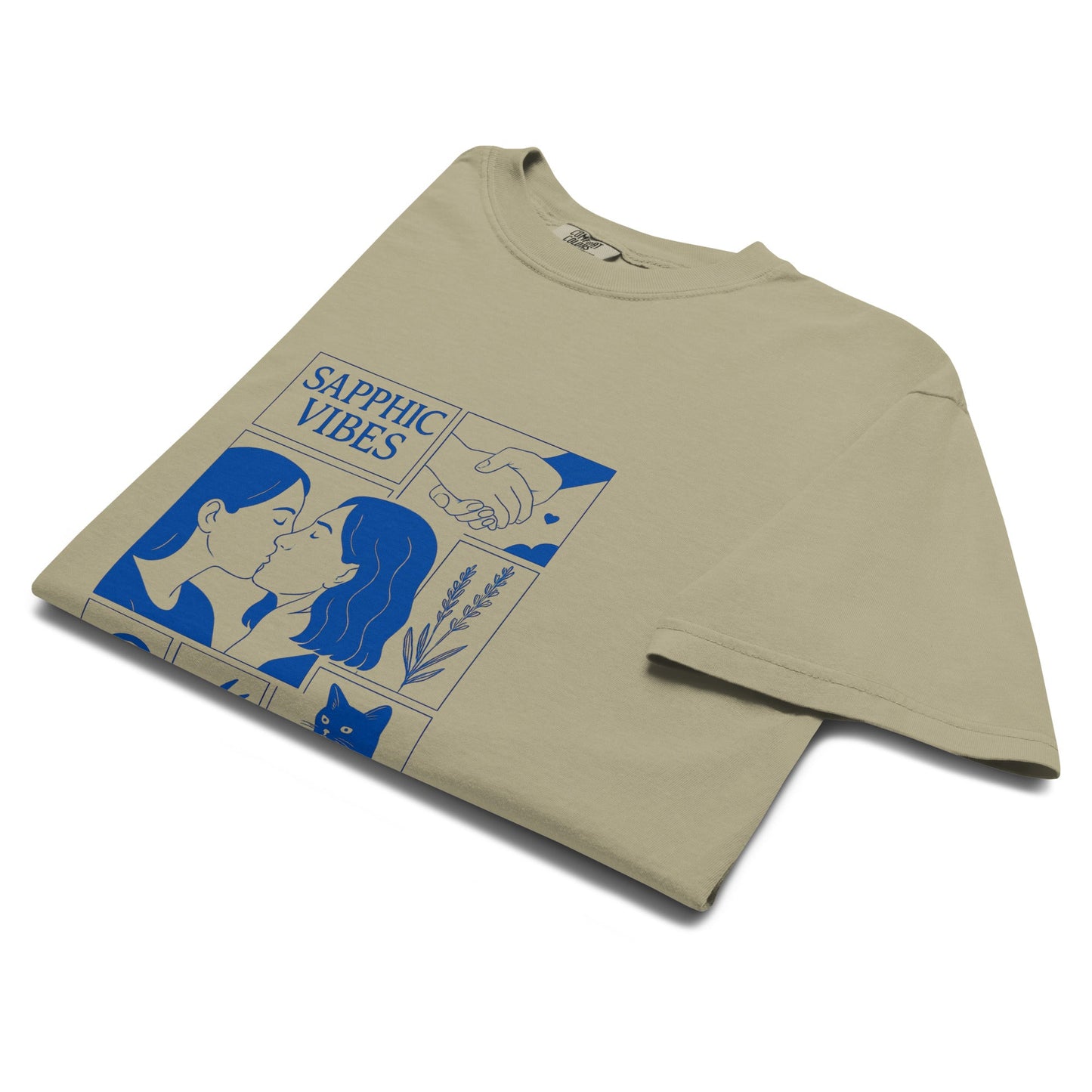 Sapphic Vibes | T-shirt - The Sapphic Company