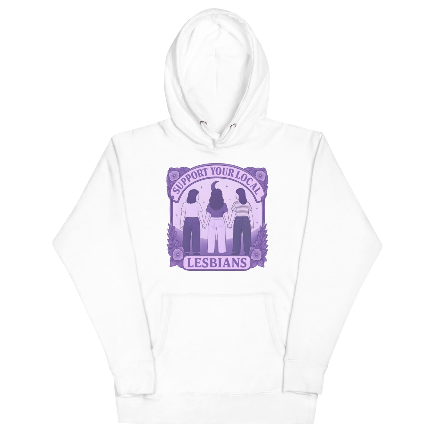 Support Your Local Lesbians | Premium Hoodie - The Sapphic Company