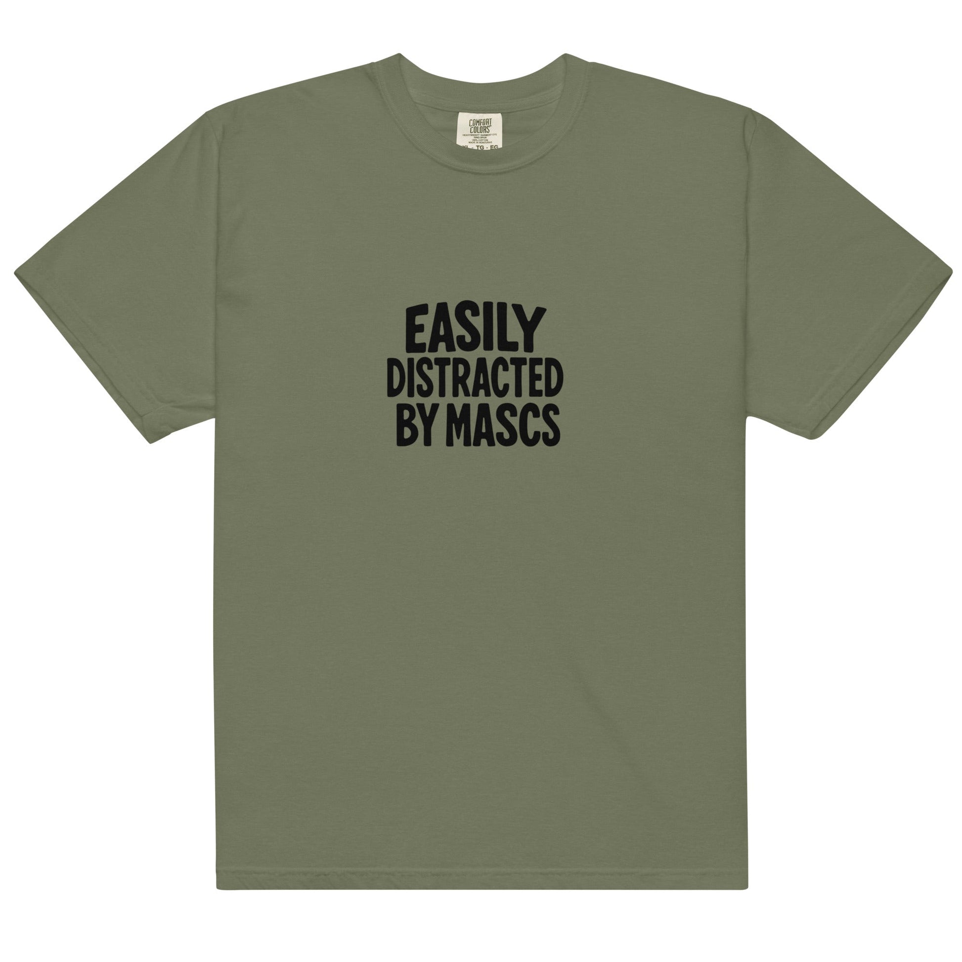 Easily Distracted By Mascs | T-shirt - The Sapphic Company