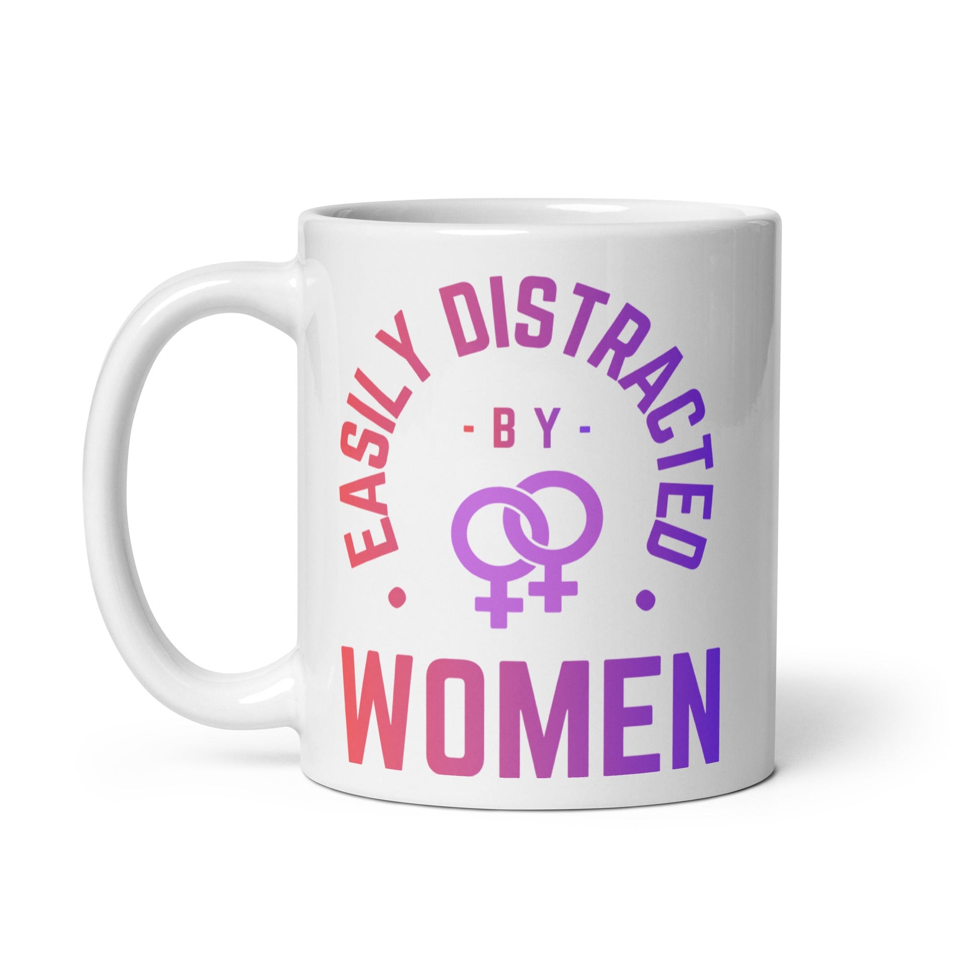 Easily Distracted By Women | Ceramic Mug - The Sapphic Company