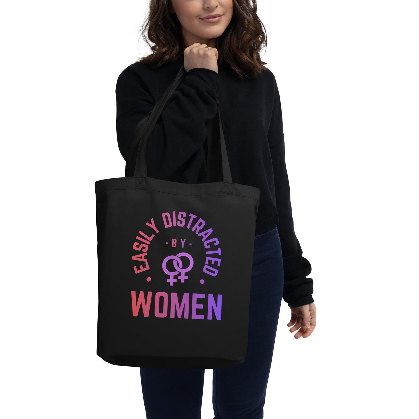 Easily Distracted By Women | Eco Tote Bag - The Sapphic Company