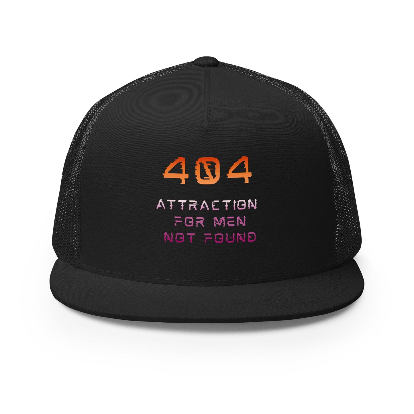 Error 404 Attraction For Men Not Found | Trucker Cap - The Sapphic Company