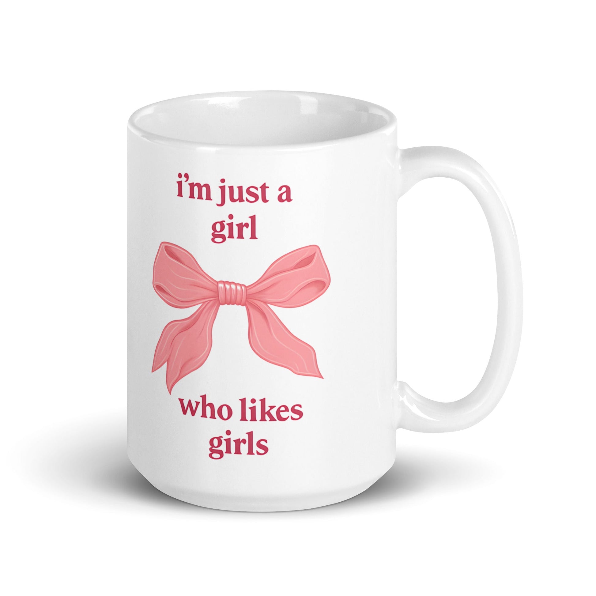 I’m Just A Girl Who Likes Girls | Ceramic Mug - The Sapphic Company