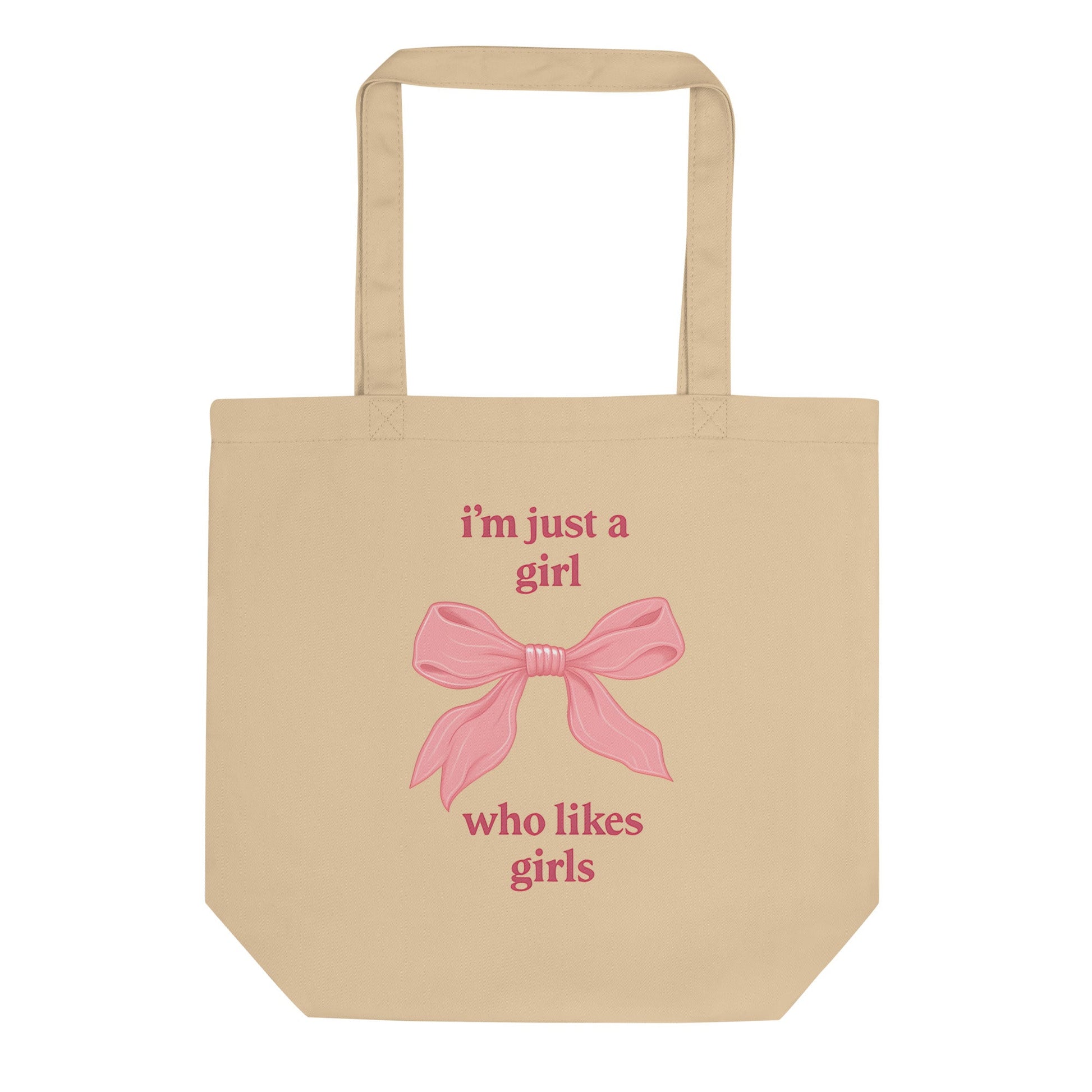I’m Just A Girl Who Likes Girls | Eco Tote Bag - The Sapphic Company