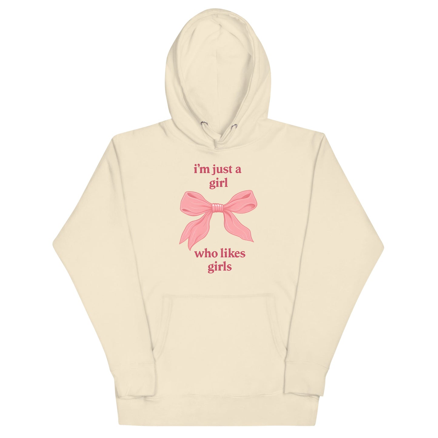 I’m Just A Girl Who Likes Girls | Premium Hoodie - The Sapphic Company