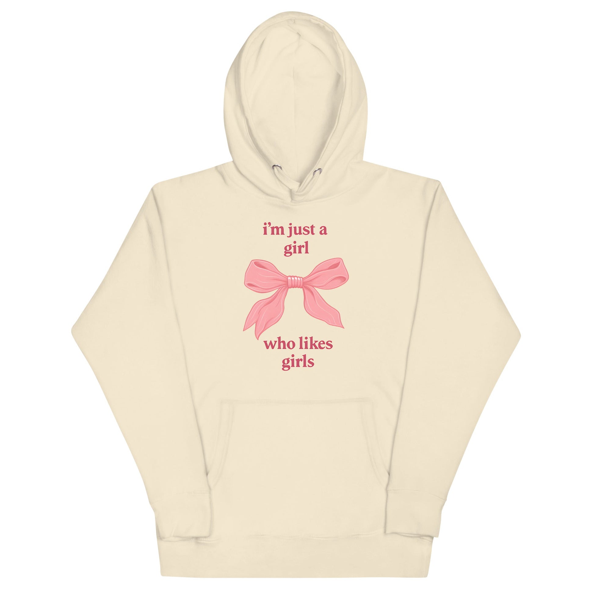 I’m Just A Girl Who Likes Girls | Premium Hoodie - The Sapphic Company