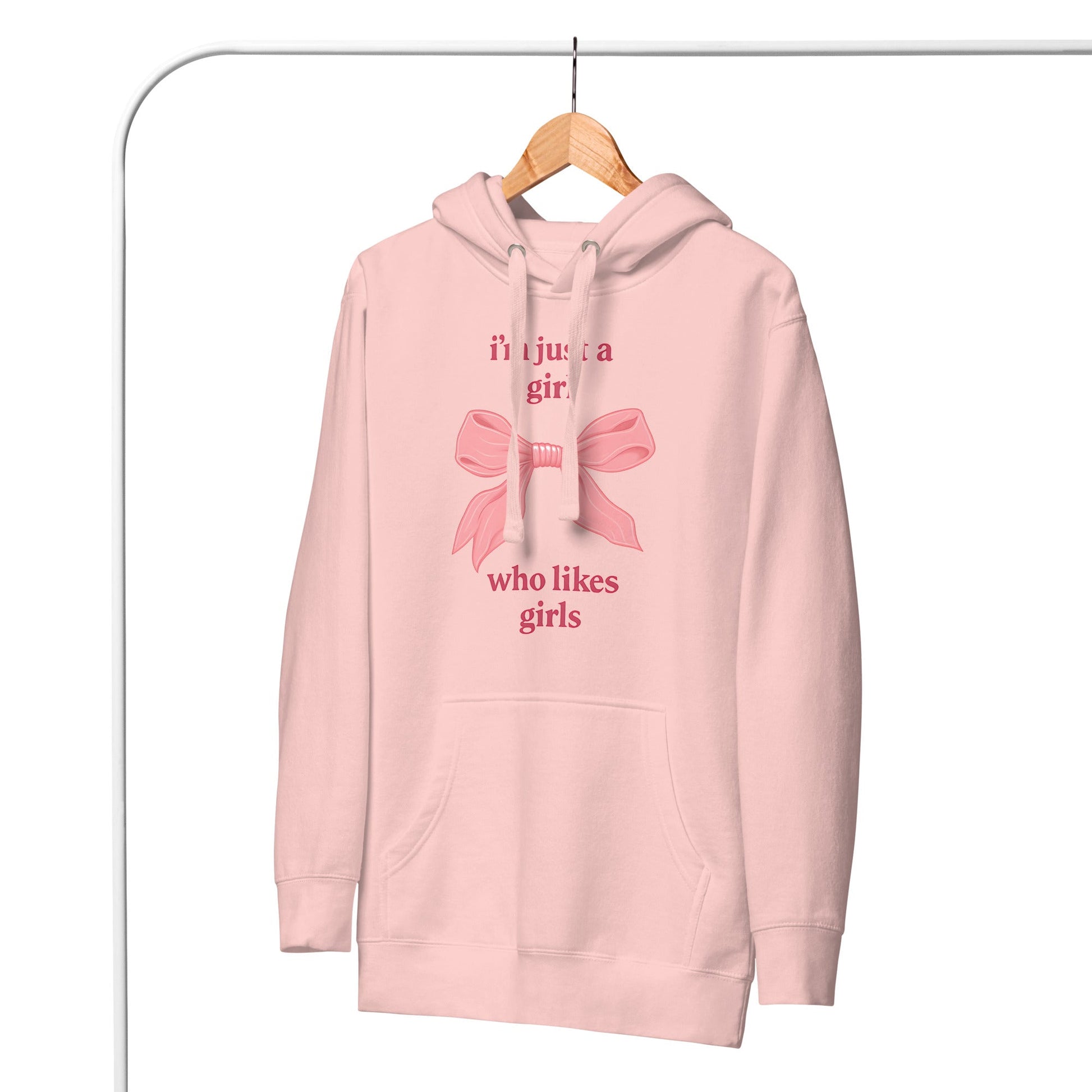 I’m Just A Girl Who Likes Girls | Premium Hoodie - The Sapphic Company
