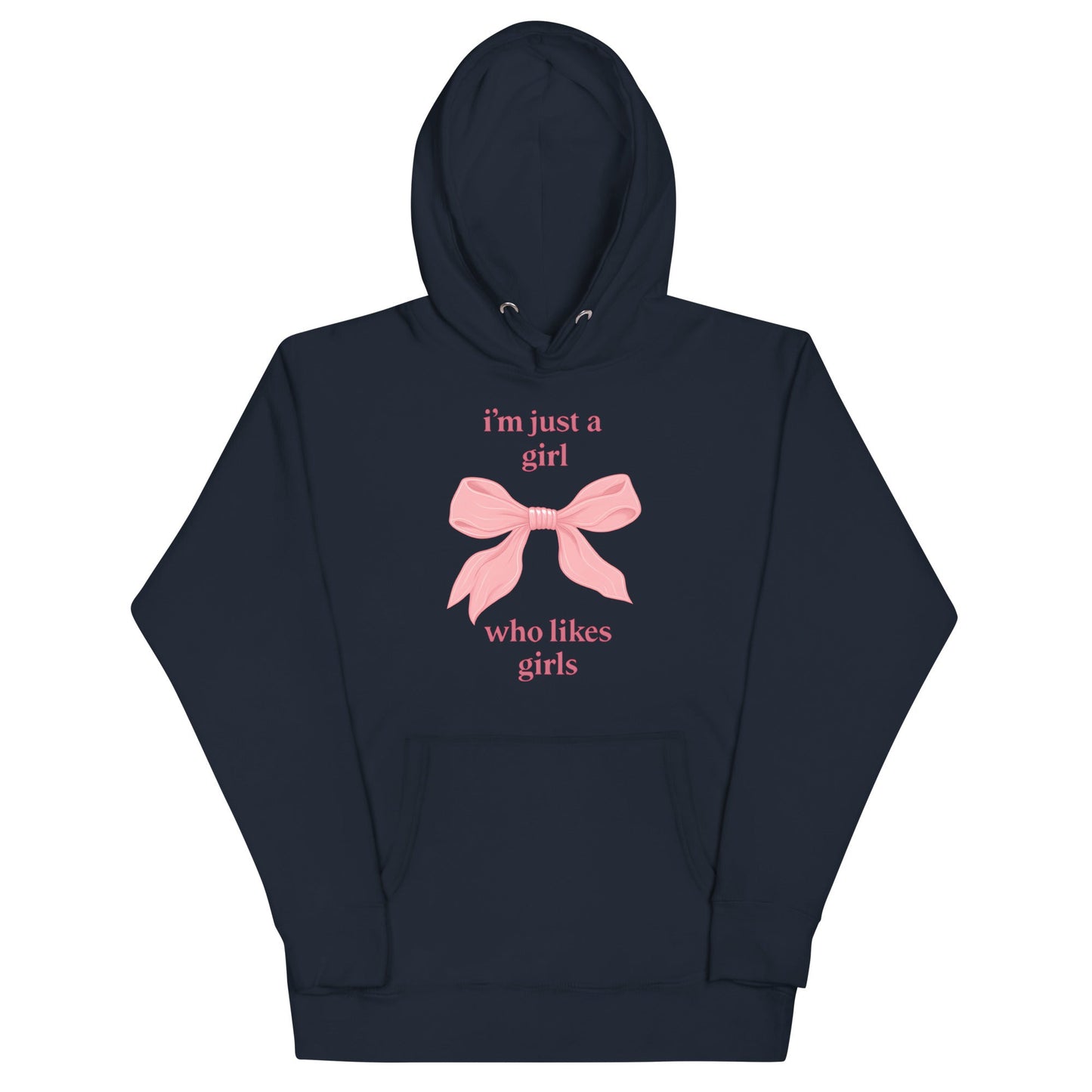 I’m Just A Girl Who Likes Girls | Premium Hoodie - The Sapphic Company