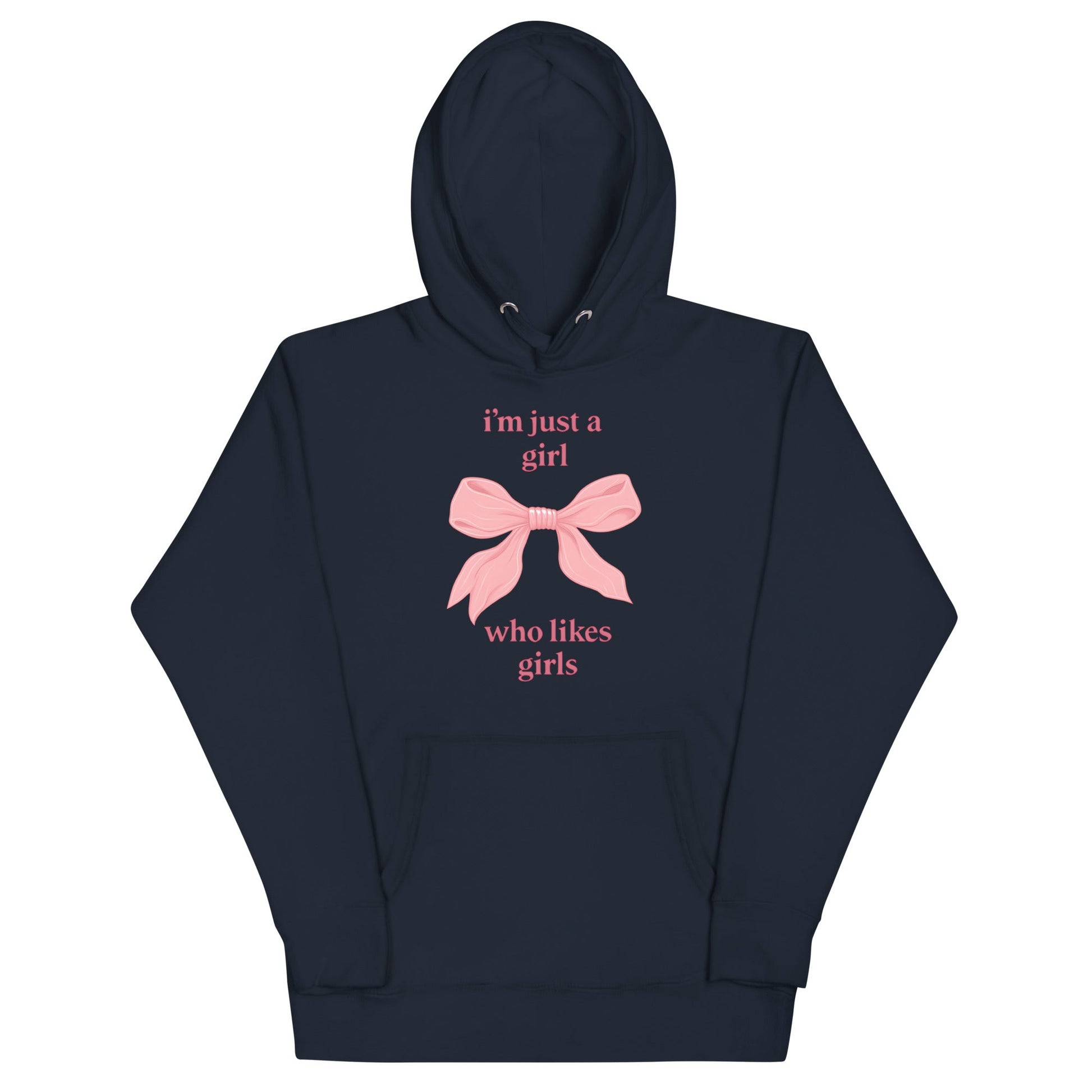 I’m Just A Girl Who Likes Girls | Premium Hoodie - The Sapphic Company