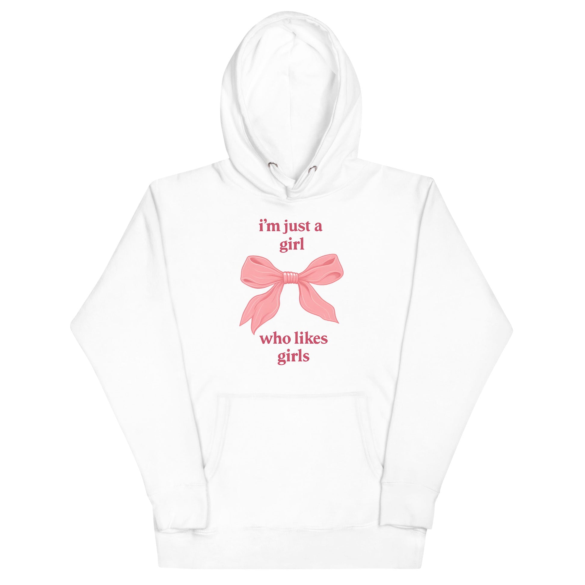 I’m Just A Girl Who Likes Girls | Premium Hoodie - The Sapphic Company
