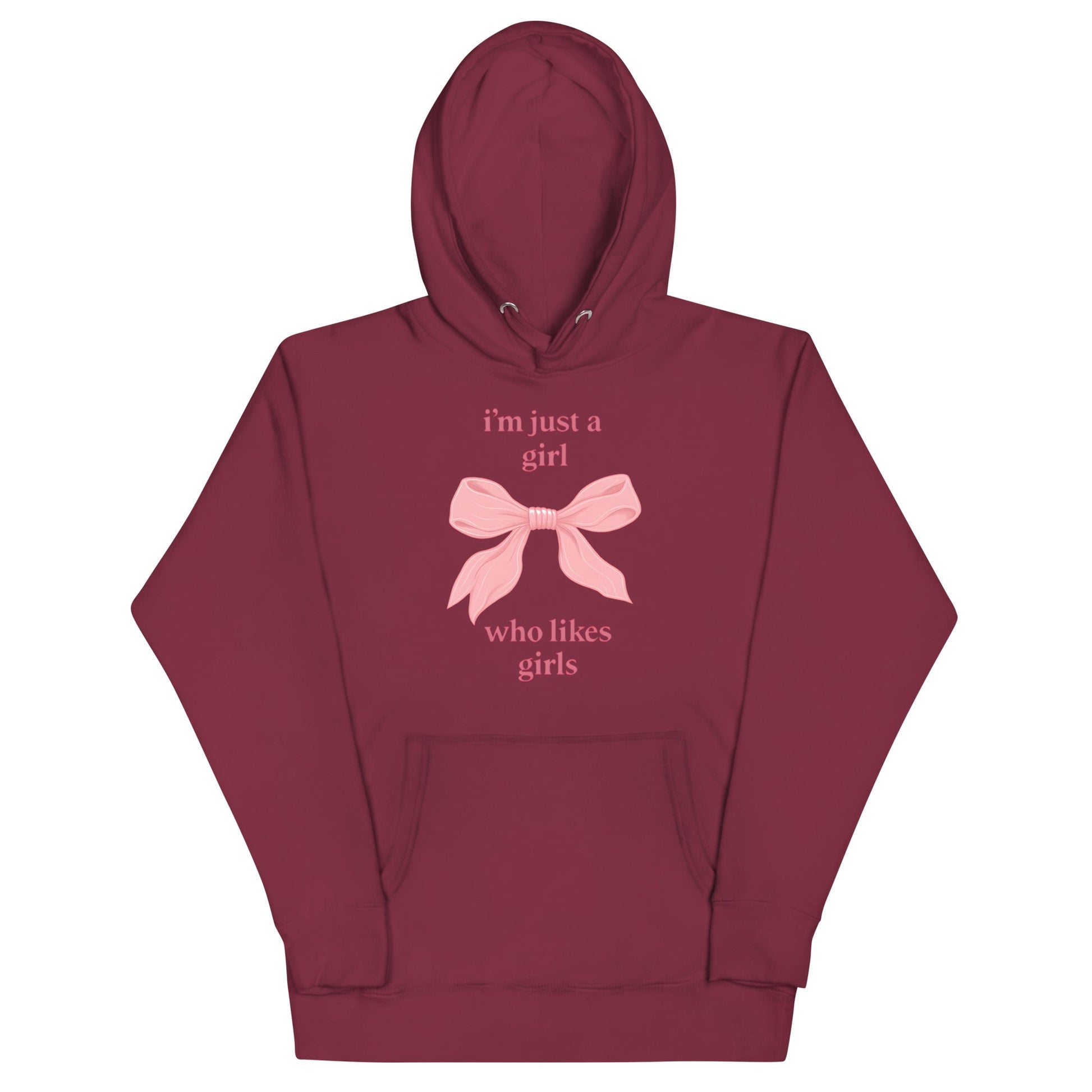 I’m Just A Girl Who Likes Girls | Premium Hoodie - The Sapphic Company