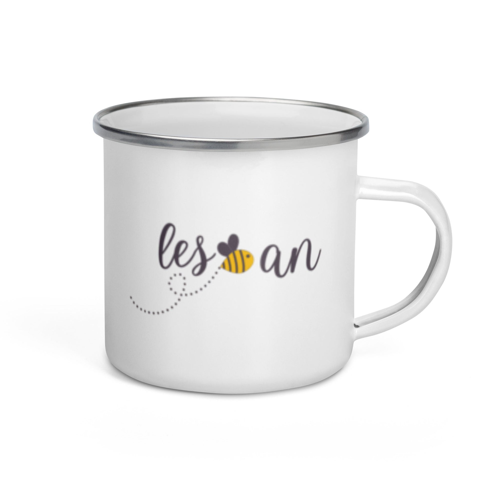 Les - bee - an | Enamel Mug - The Sapphic Company