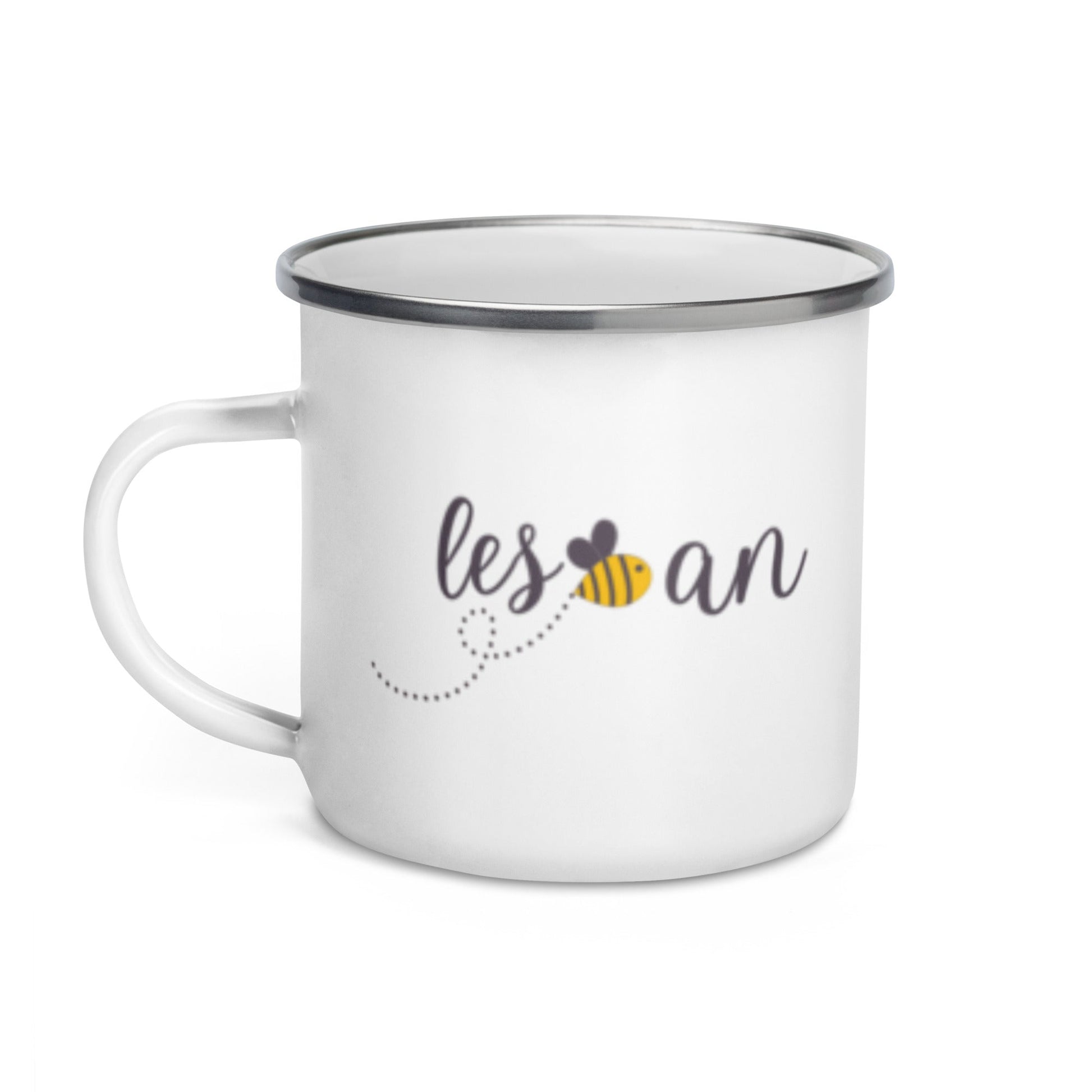 Les - bee - an | Enamel Mug - The Sapphic Company