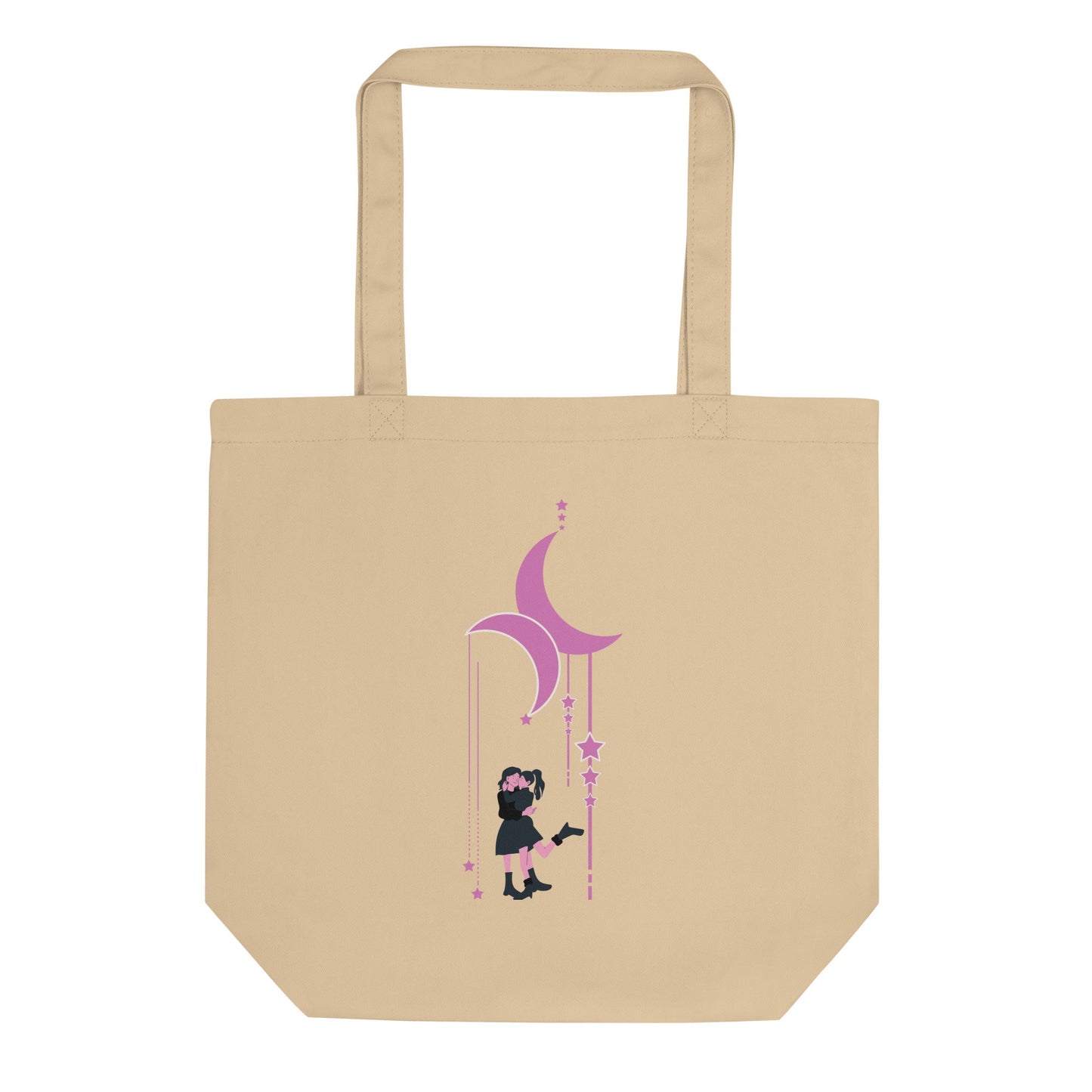Lesbian Couple Under the Moon | Eco Tote Bag - The Sapphic Company