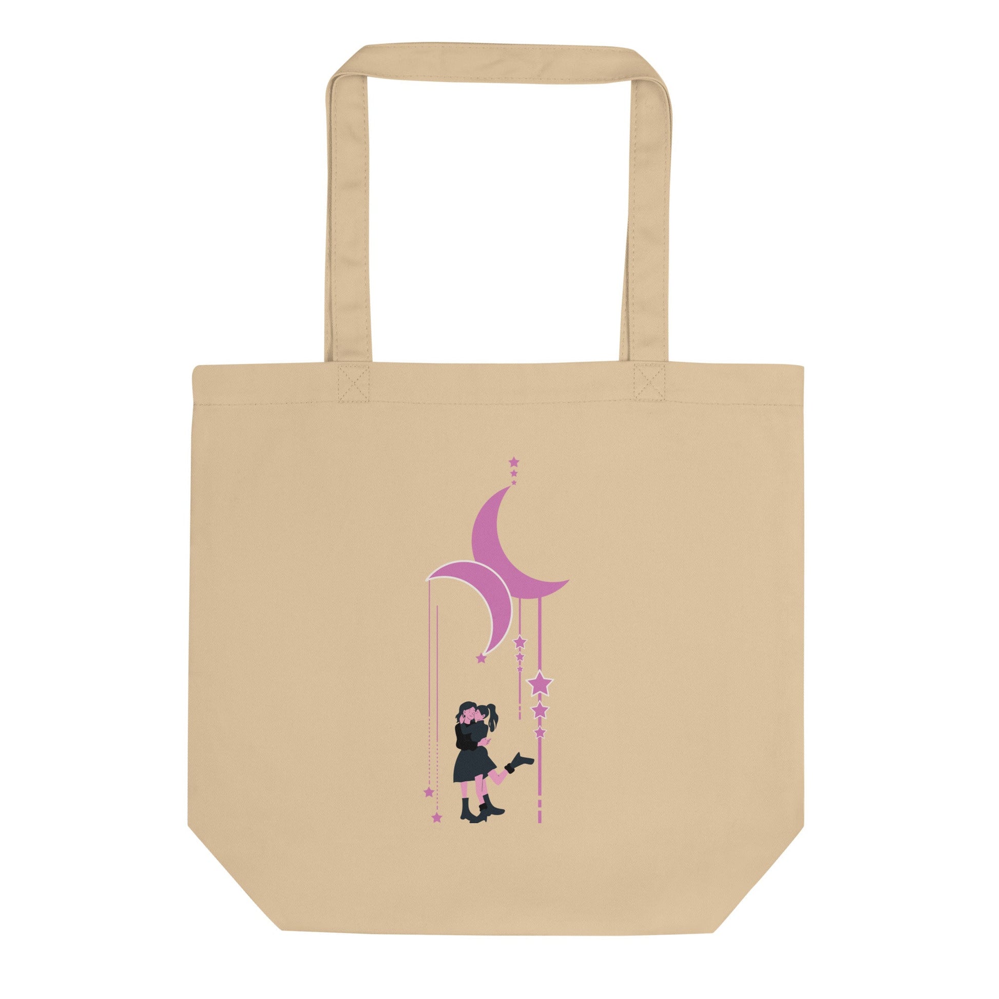 Lesbian Couple Under the Moon | Eco Tote Bag - The Sapphic Company
