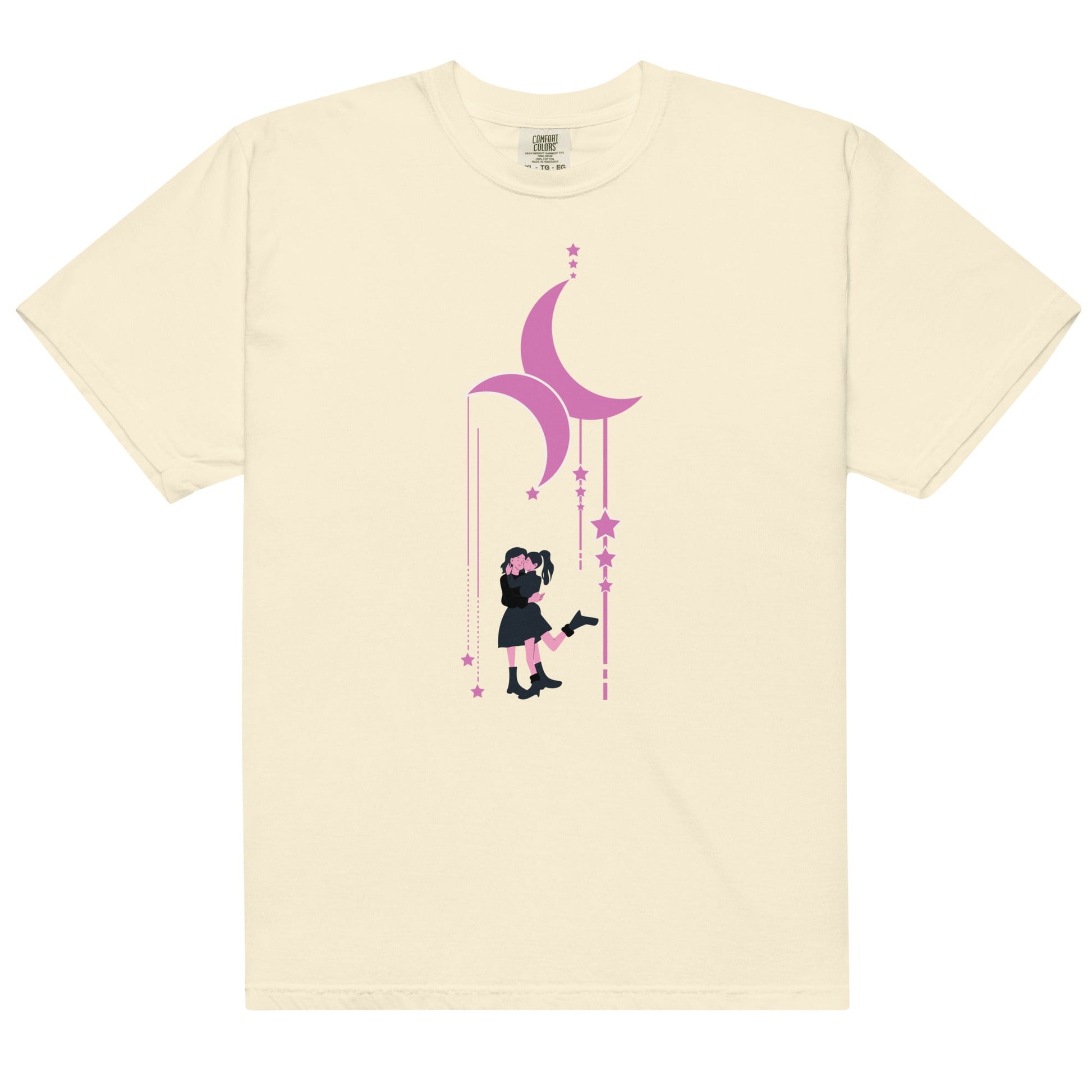 Lesbian Couple Under the Moon | T-shirt - The Sapphic Company