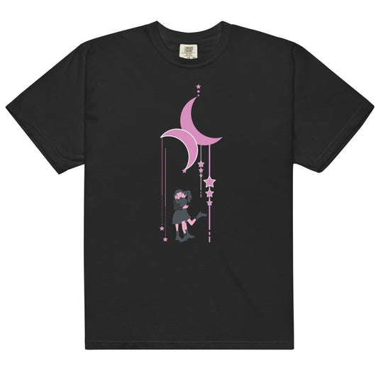 Lesbian Couple Under the Moon | T-shirt - The Sapphic Company