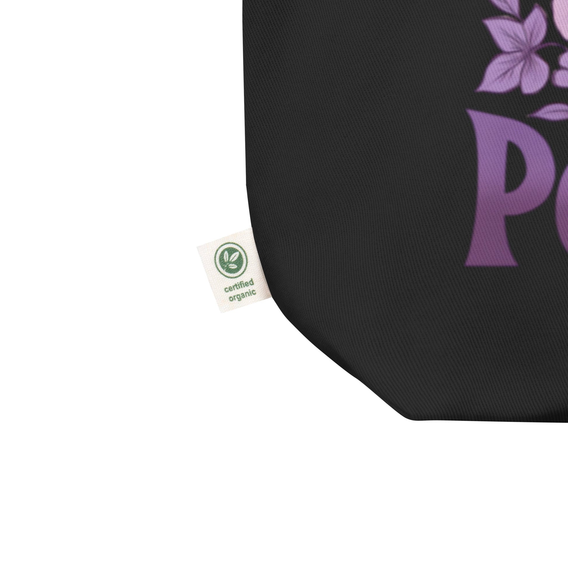 Sapphic Power with Flowers | Eco Tote Bag - The Sapphic Company