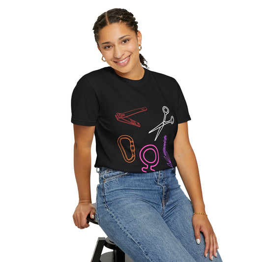 Sapphic Symbols | T-shirt - The Sapphic Company