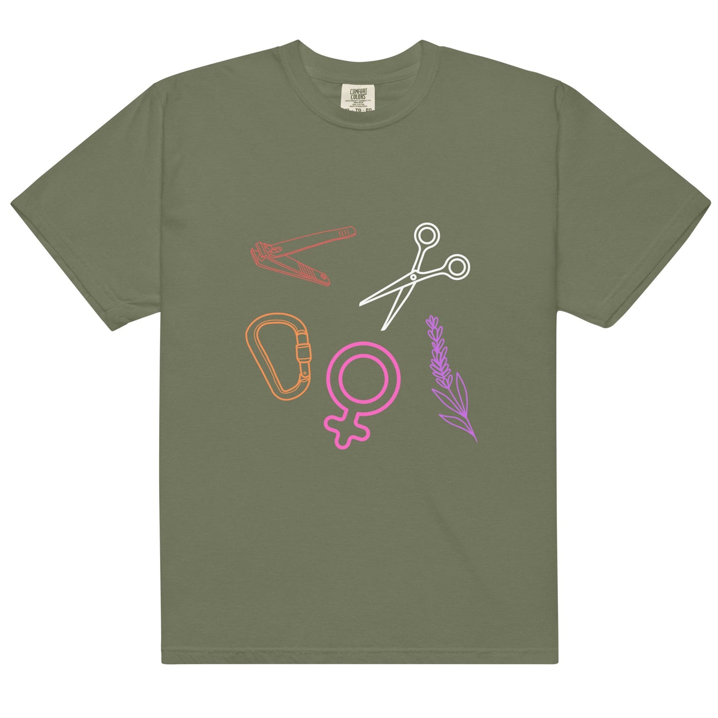 Sapphic Symbols | T-shirt - The Sapphic Company