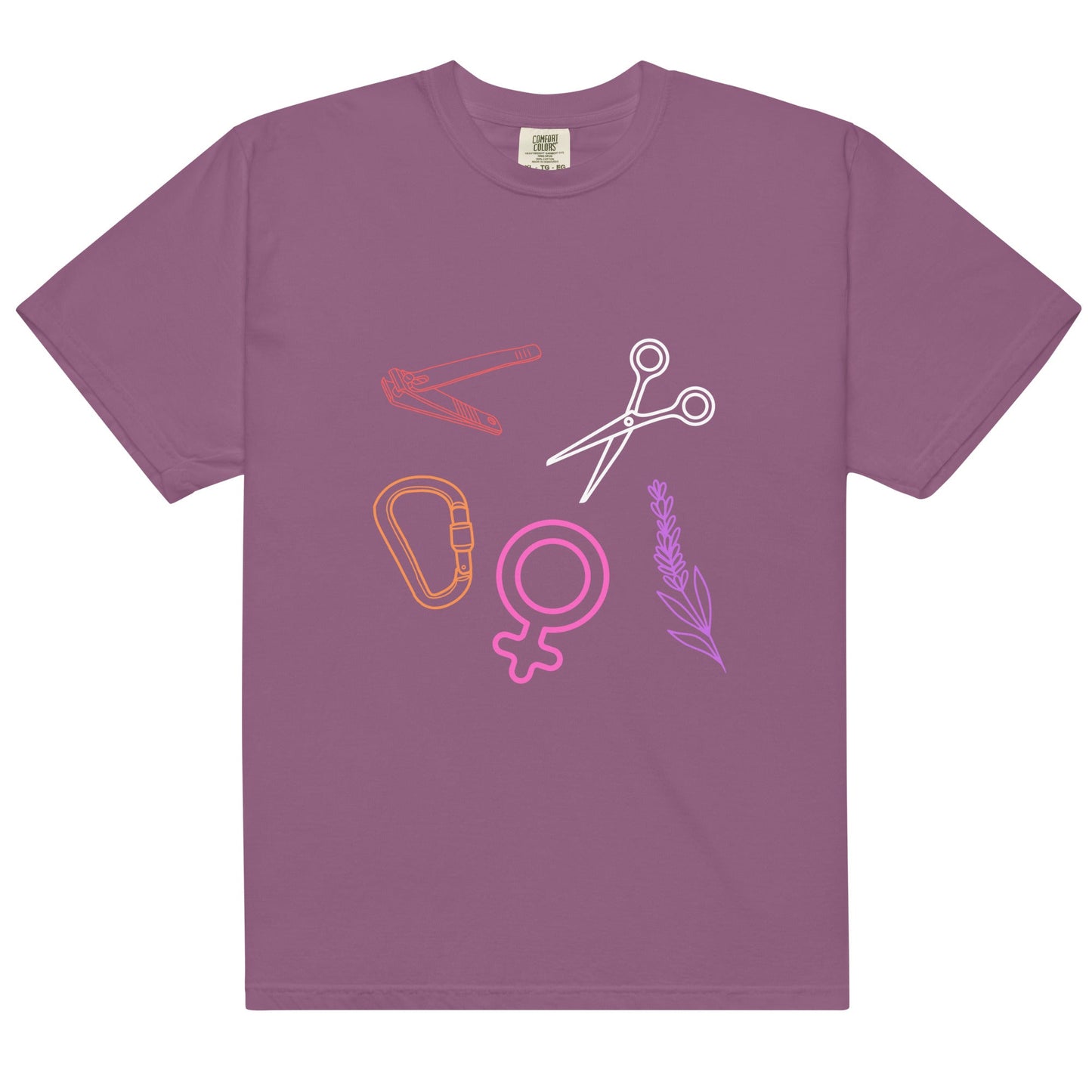 Sapphic Symbols | T-shirt - The Sapphic Company