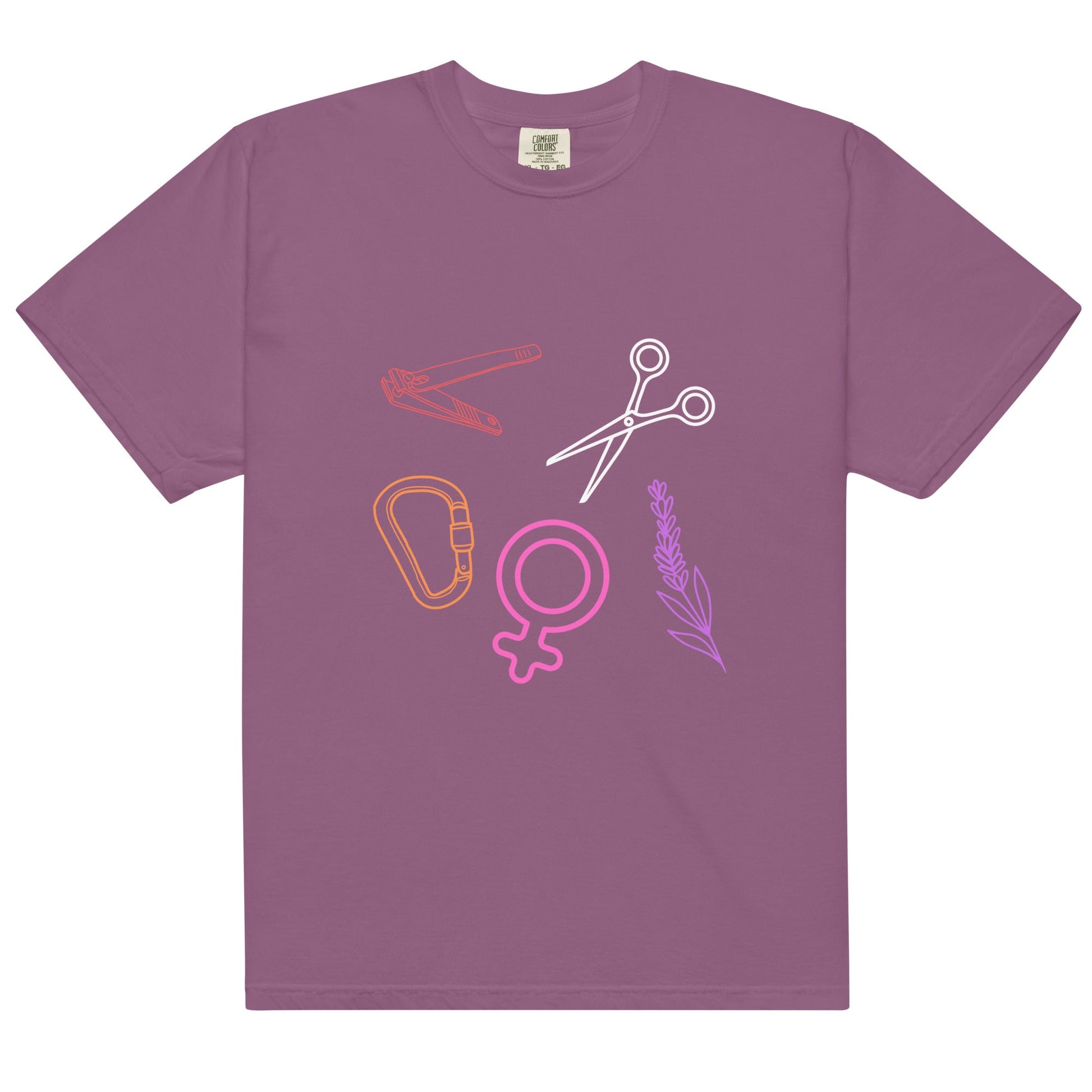 Sapphic Symbols | T-shirt - The Sapphic Company