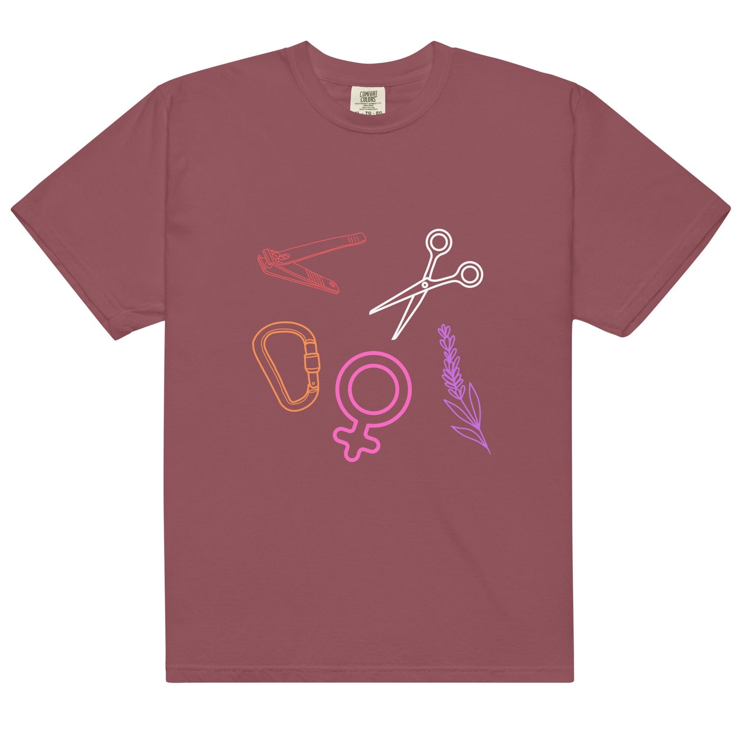 Sapphic Symbols | T-shirt - The Sapphic Company