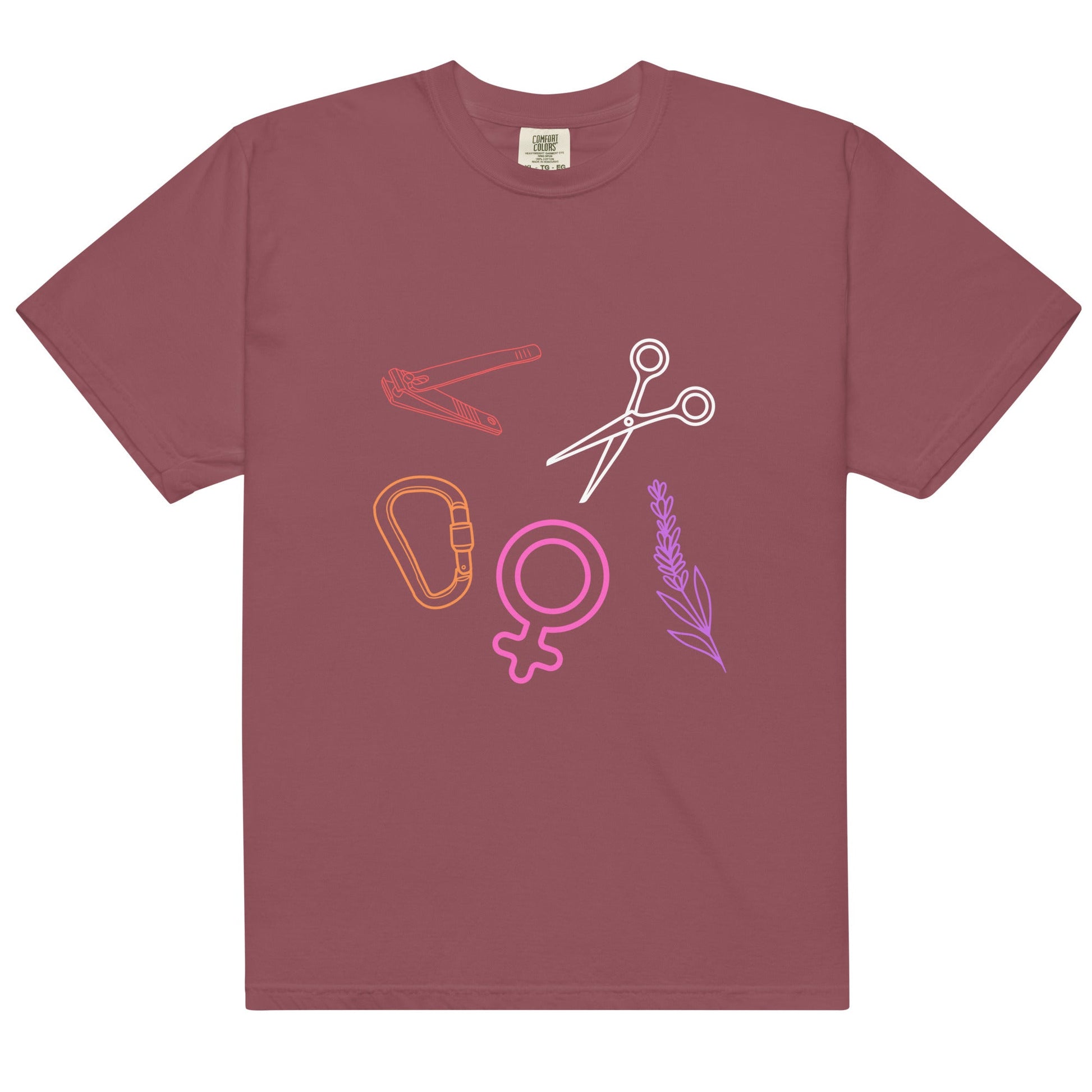 Sapphic Symbols | T-shirt - The Sapphic Company