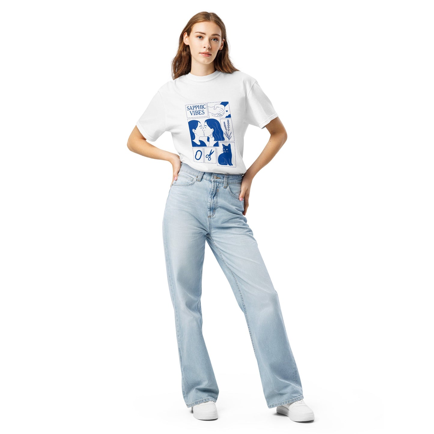 Sapphic Vibes | T-shirt - The Sapphic Company