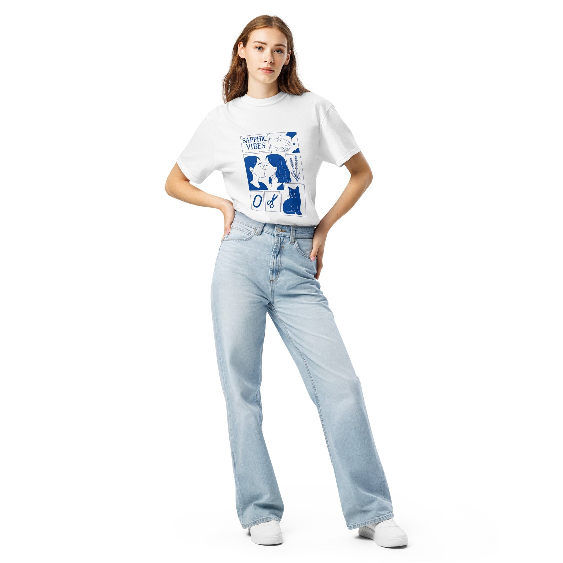 Sapphic Vibes | T-shirt - The Sapphic Company