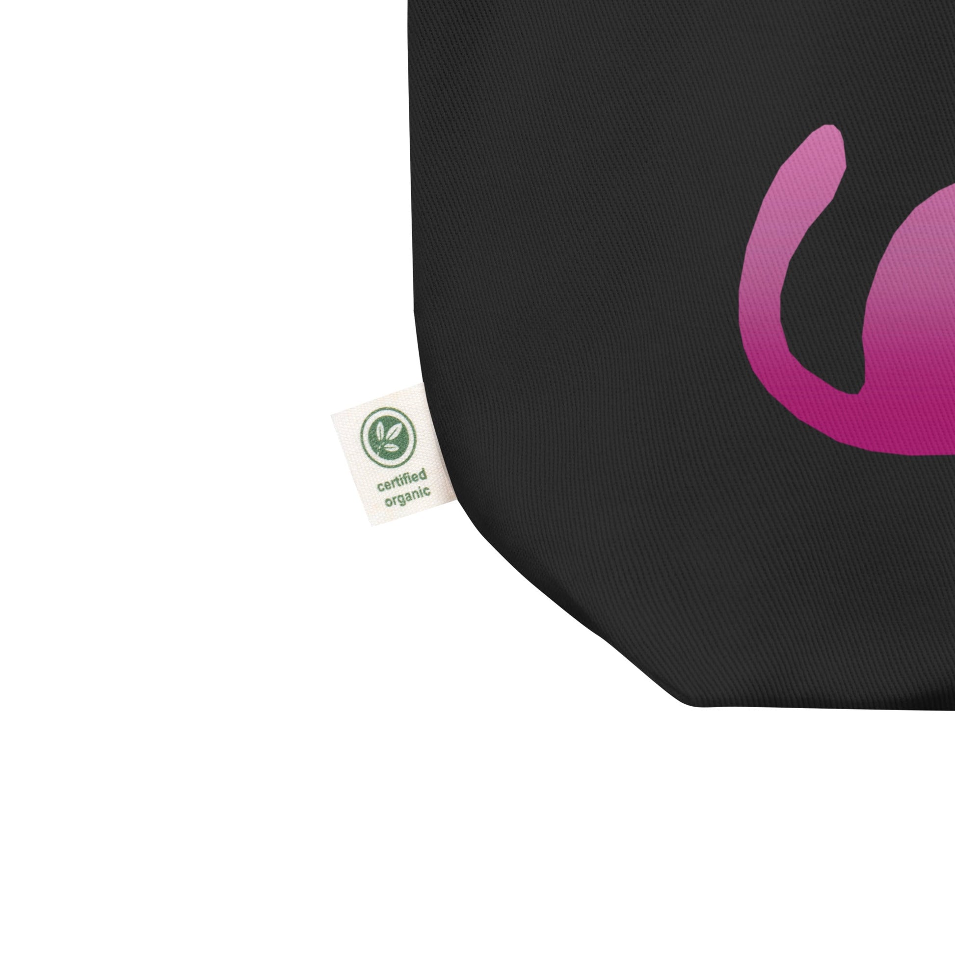 Subtle Lesbian Flag | Cat Touching the Moon | Eco Tote Bag - The Sapphic Company