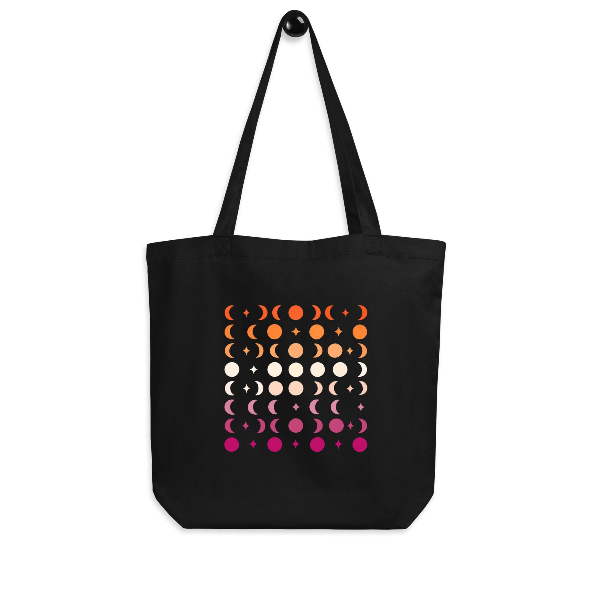 Subtle Lesbian Flag | Moon Phases | Eco Tote Bag - The Sapphic Company