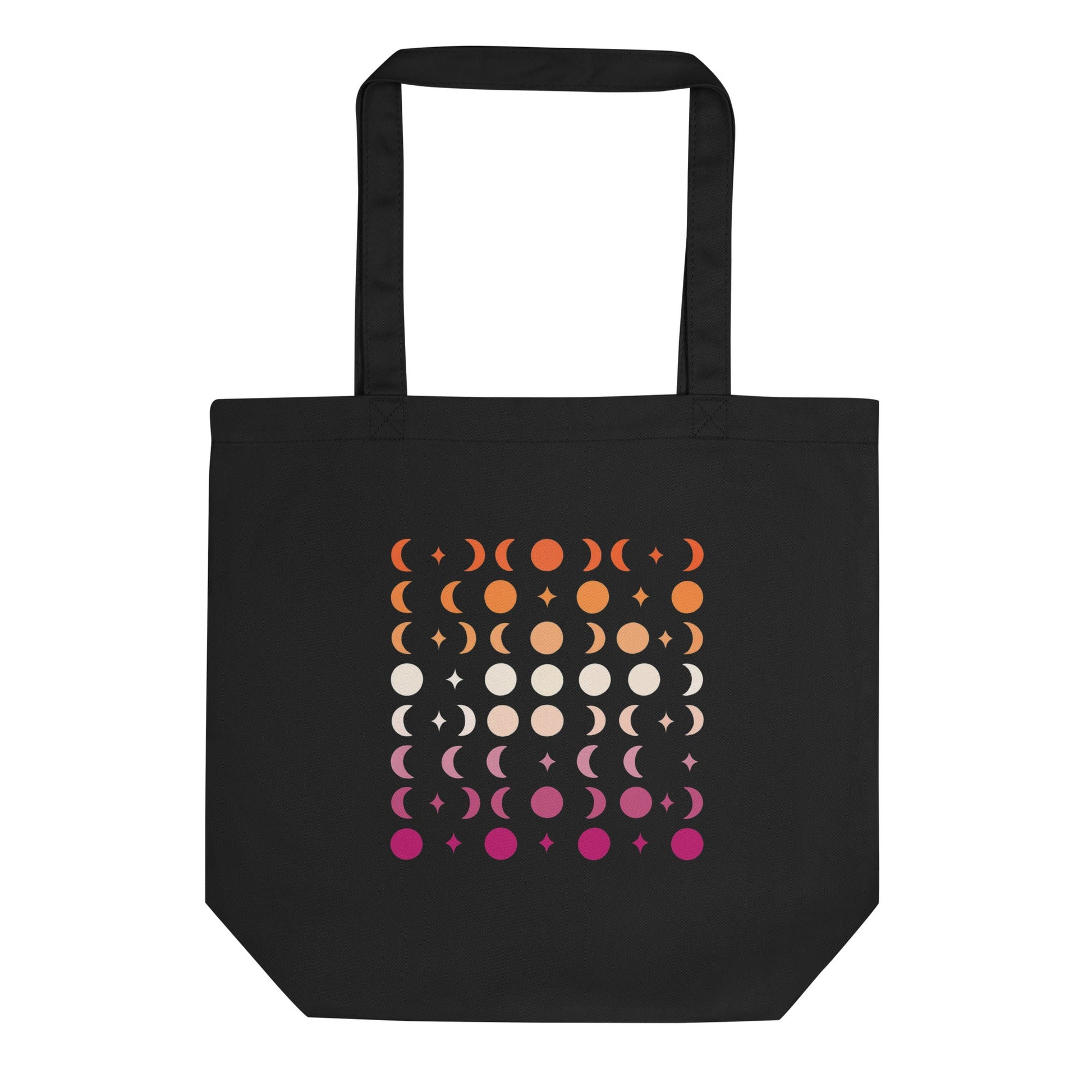 Subtle Lesbian Flag | Moon Phases | Eco Tote Bag - The Sapphic Company