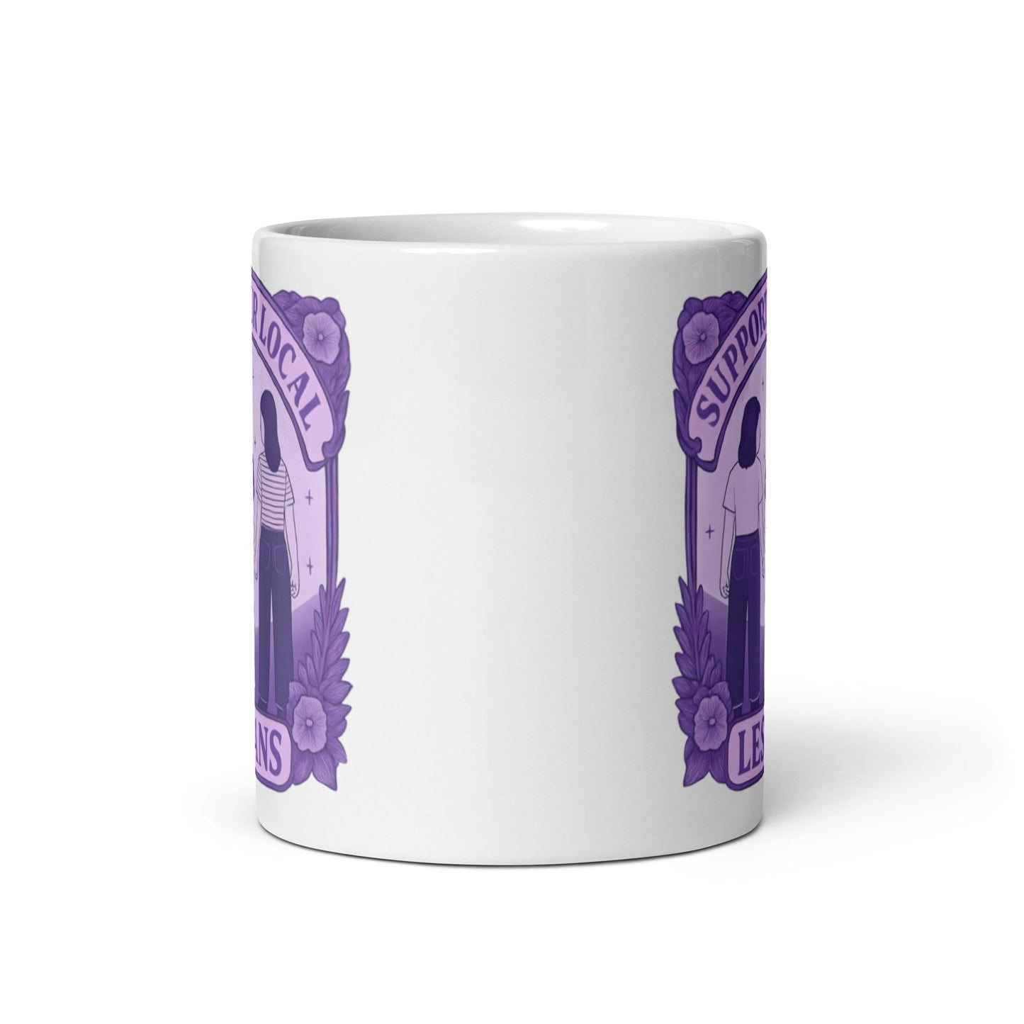 Support Your Local Lesbians | Ceramic Mug - The Sapphic Company