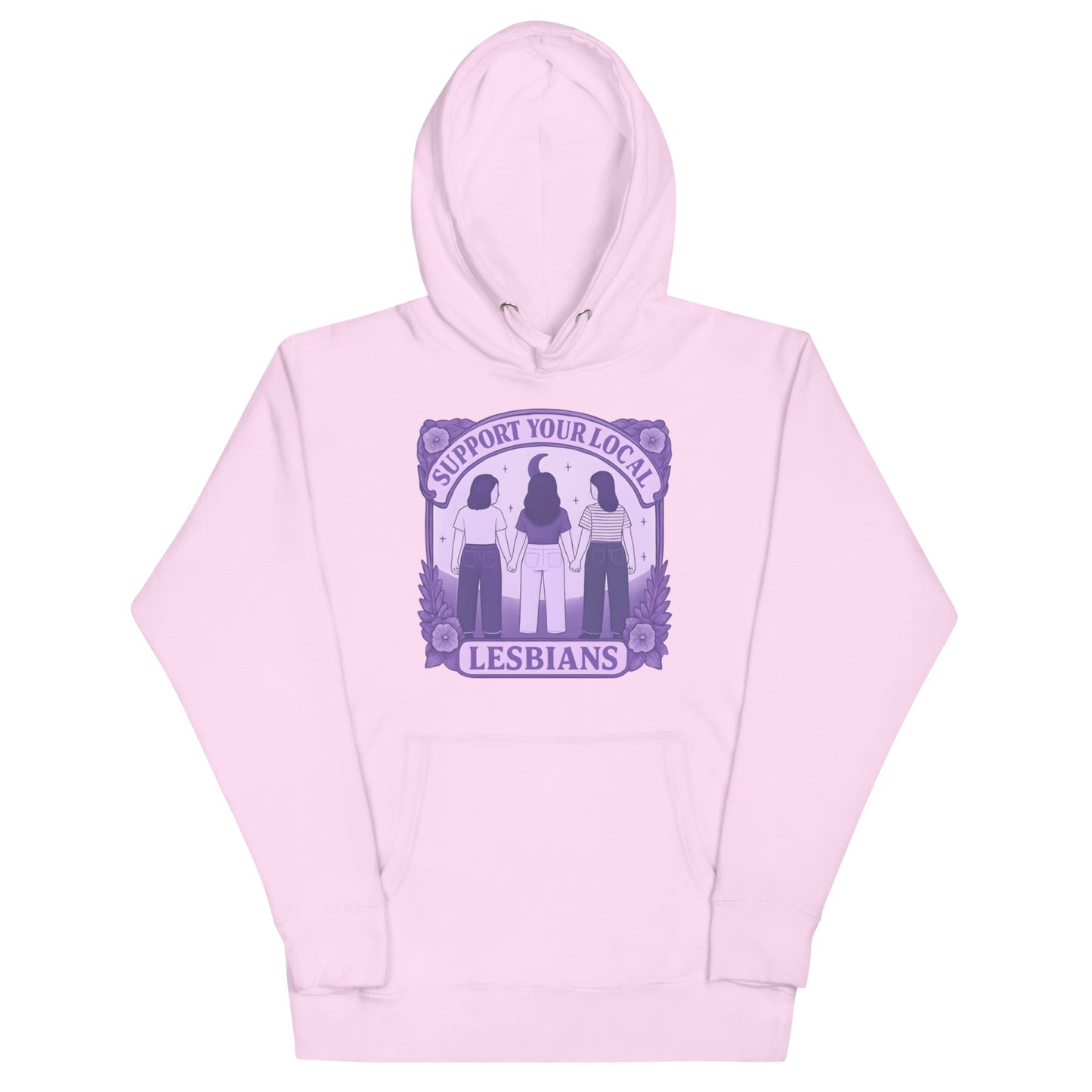 Support Your Local Lesbians | Premium Hoodie - The Sapphic Company