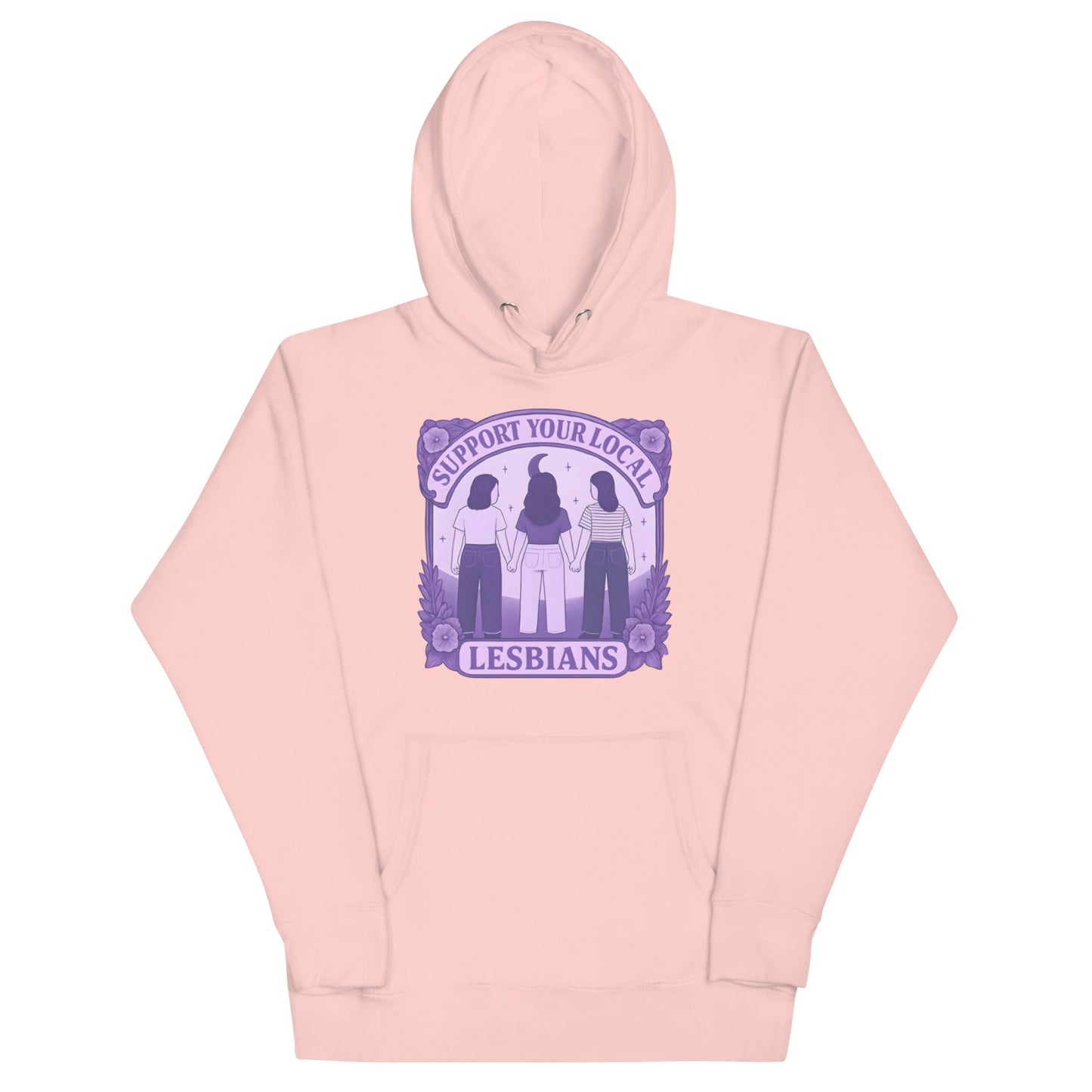 Support Your Local Lesbians | Premium Hoodie - The Sapphic Company