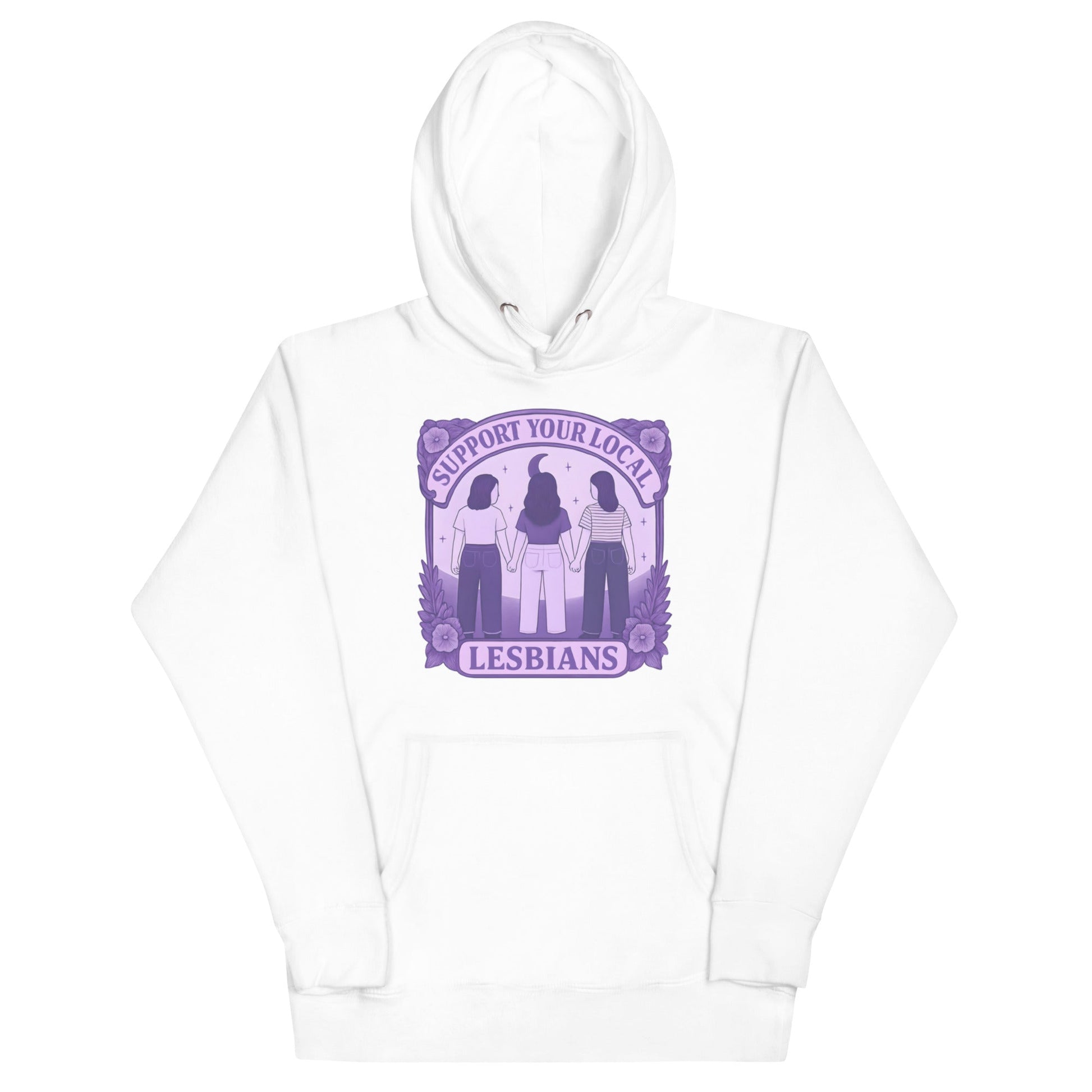 Support Your Local Lesbians | Premium Hoodie - The Sapphic Company