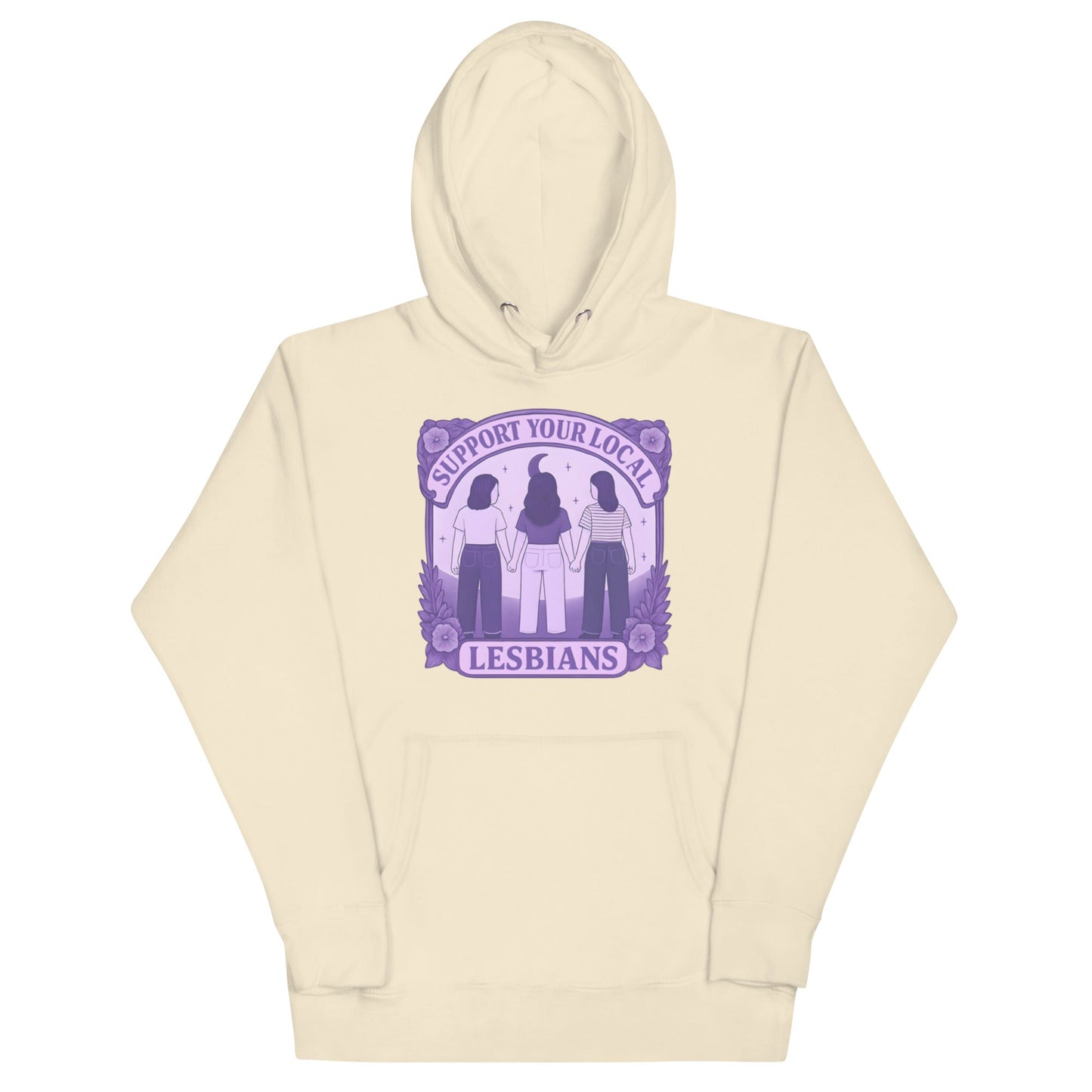 Support Your Local Lesbians | Premium Hoodie - The Sapphic Company