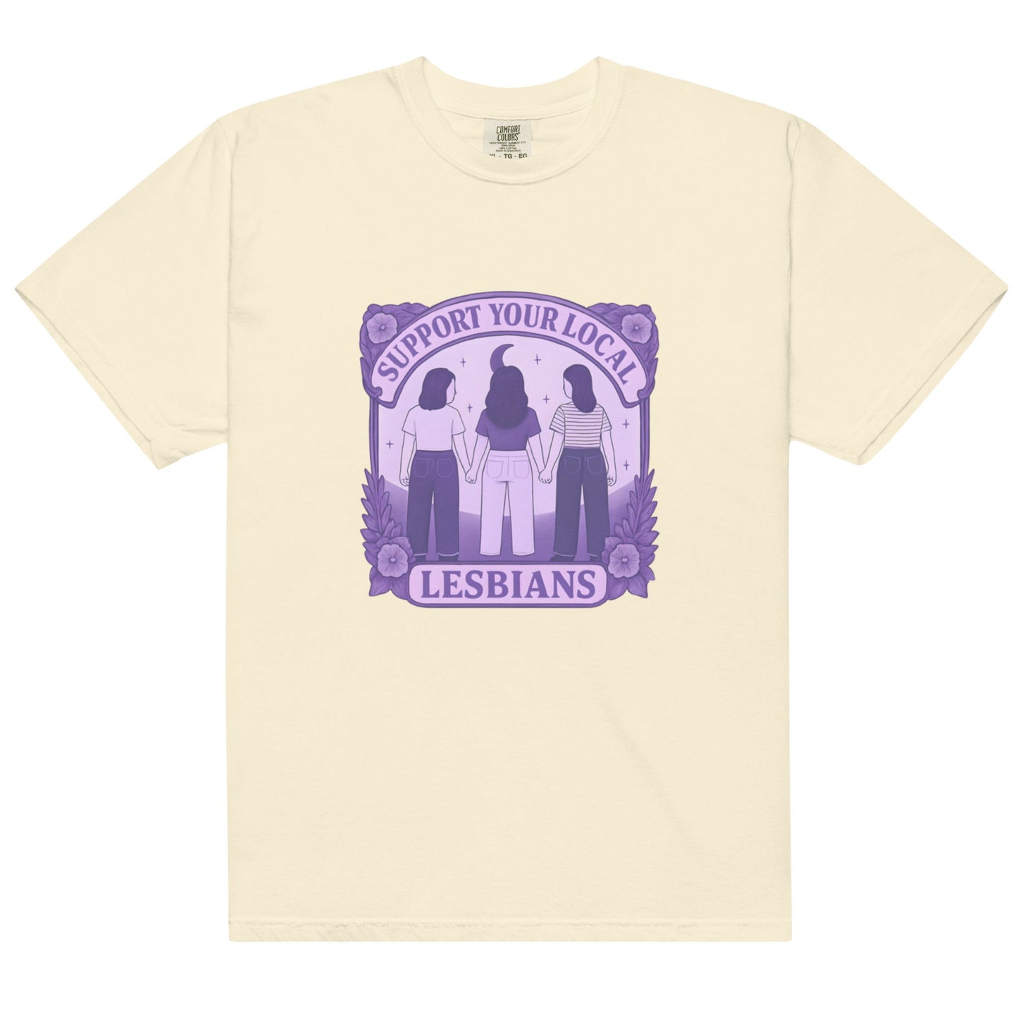 Support Your Local Lesbians | T-shirt - The Sapphic Company