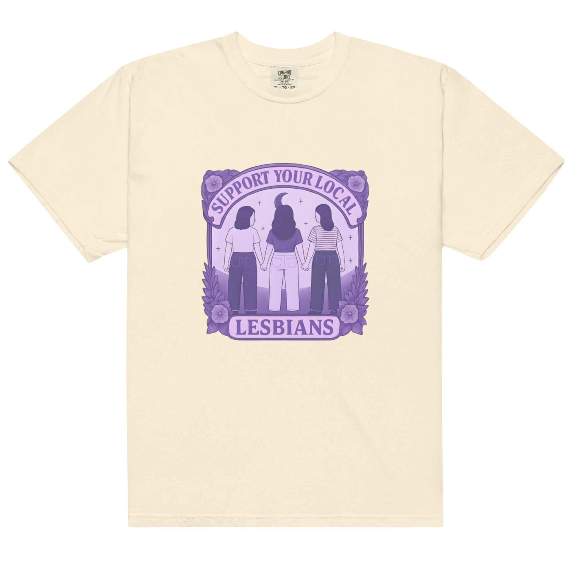 Support Your Local Lesbians | T-shirt - The Sapphic Company