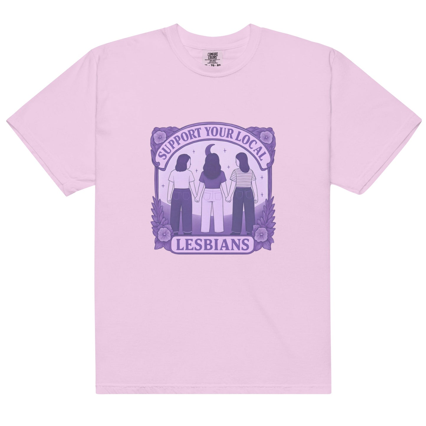 Support Your Local Lesbians | T-shirt - The Sapphic Company