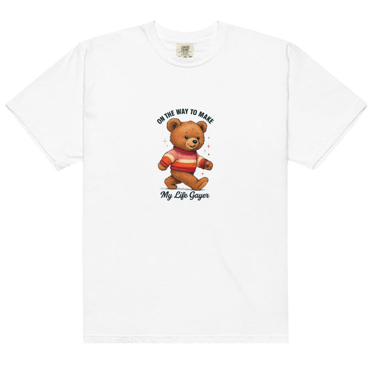 Teddy with Lesbian Flag Sweater | T-shirt - The Sapphic Company