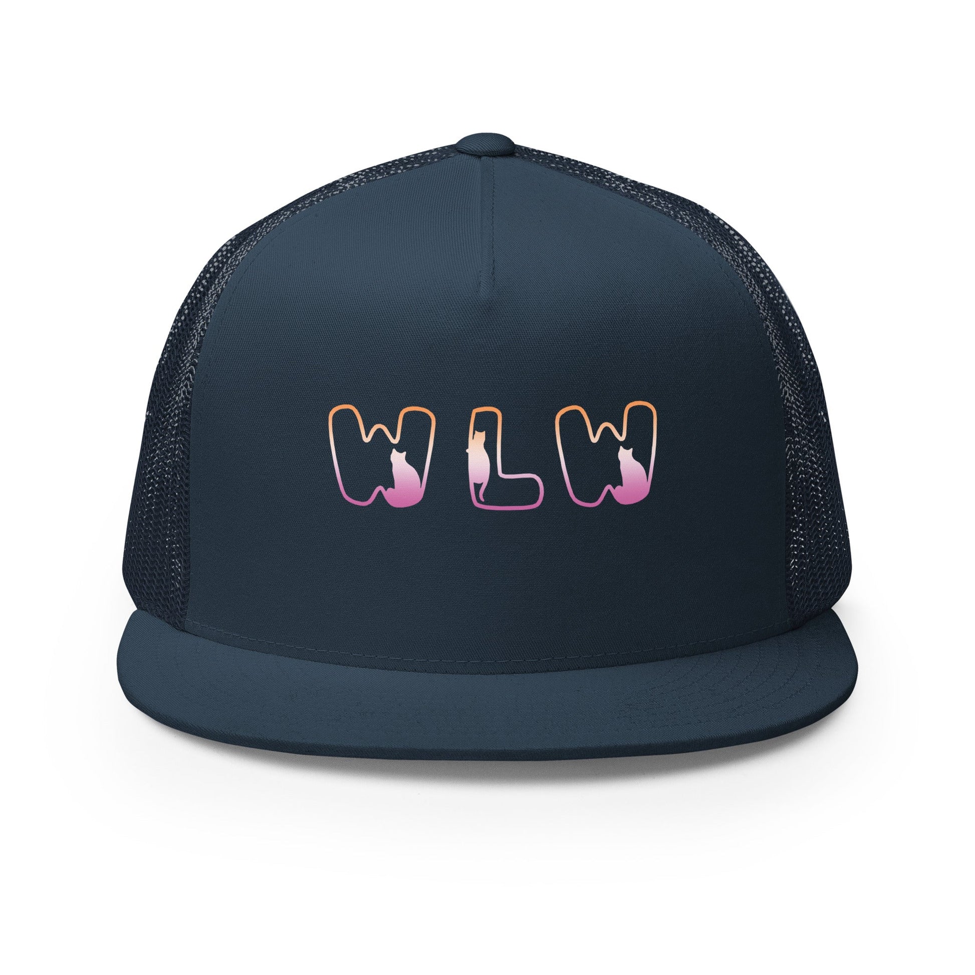 WLW with cats | Trucker Cap - The Sapphic Company