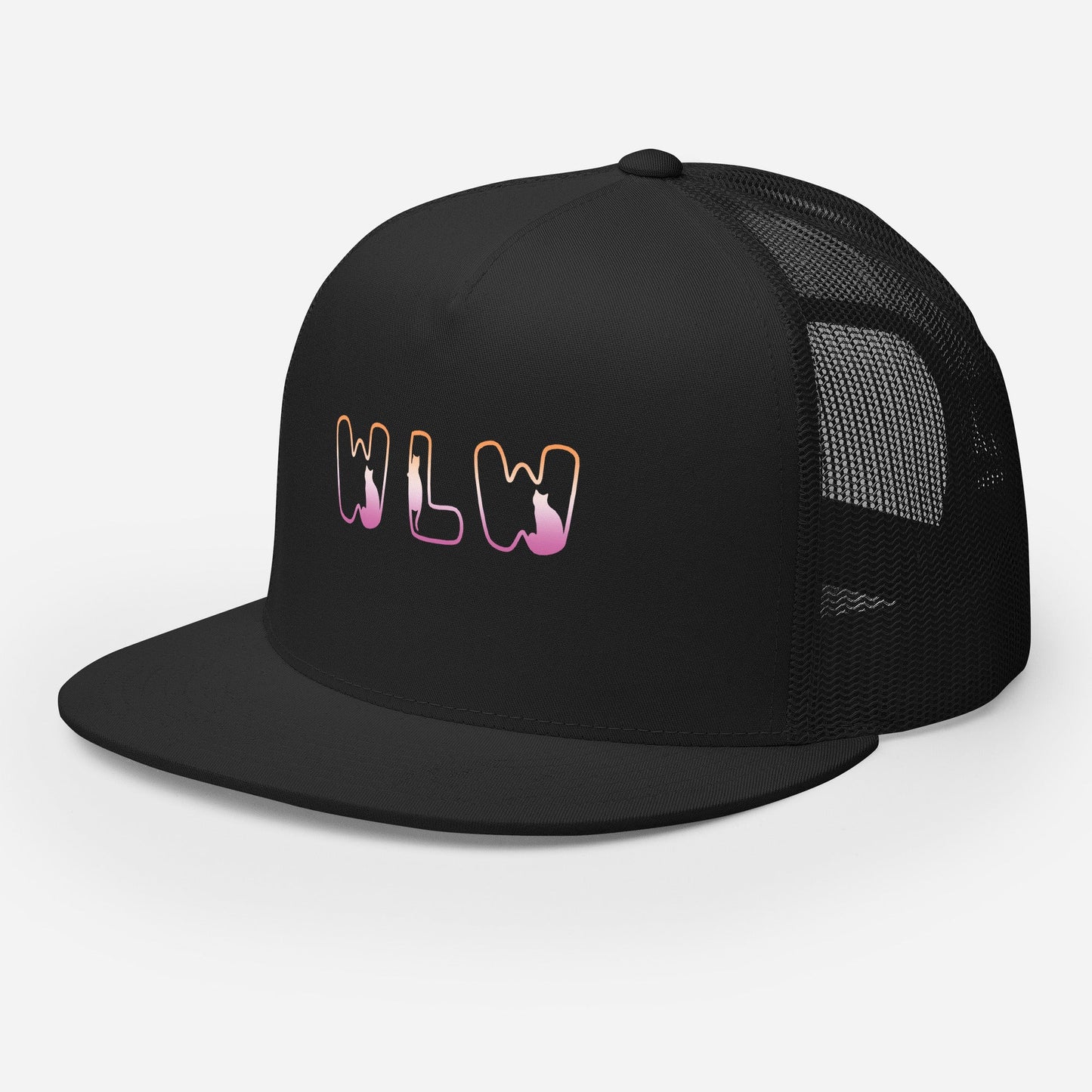 WLW with cats | Trucker Cap - The Sapphic Company